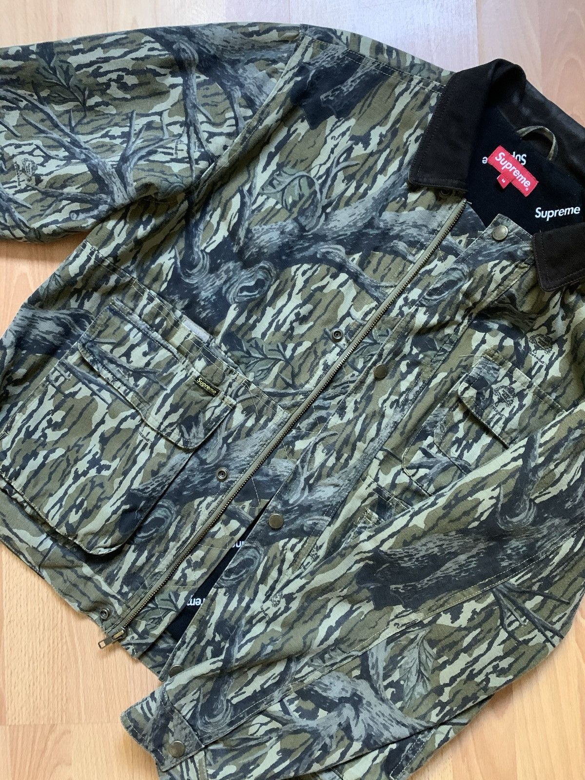 Supreme Supreme FW18 Field Jacket parka Realtree box Camo medium Size US M / EU 48-50 / 2 - 1 Thumbnail