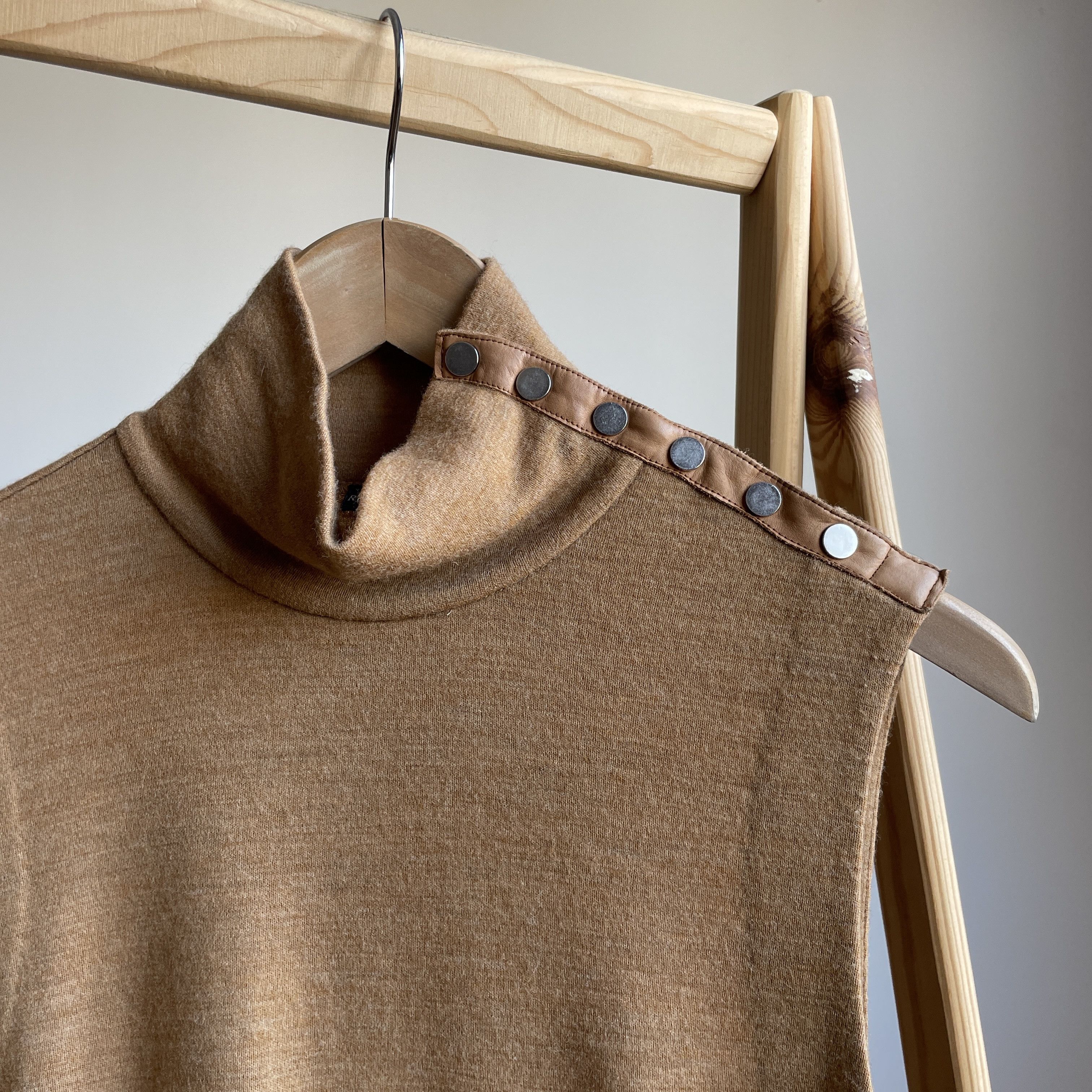 Polo Ralph Lauren Polo Ralph Lauren Pure Wool Mock Neck Sleeveless Dress Size L / US 10 / IT 46 - 5 Thumbnail