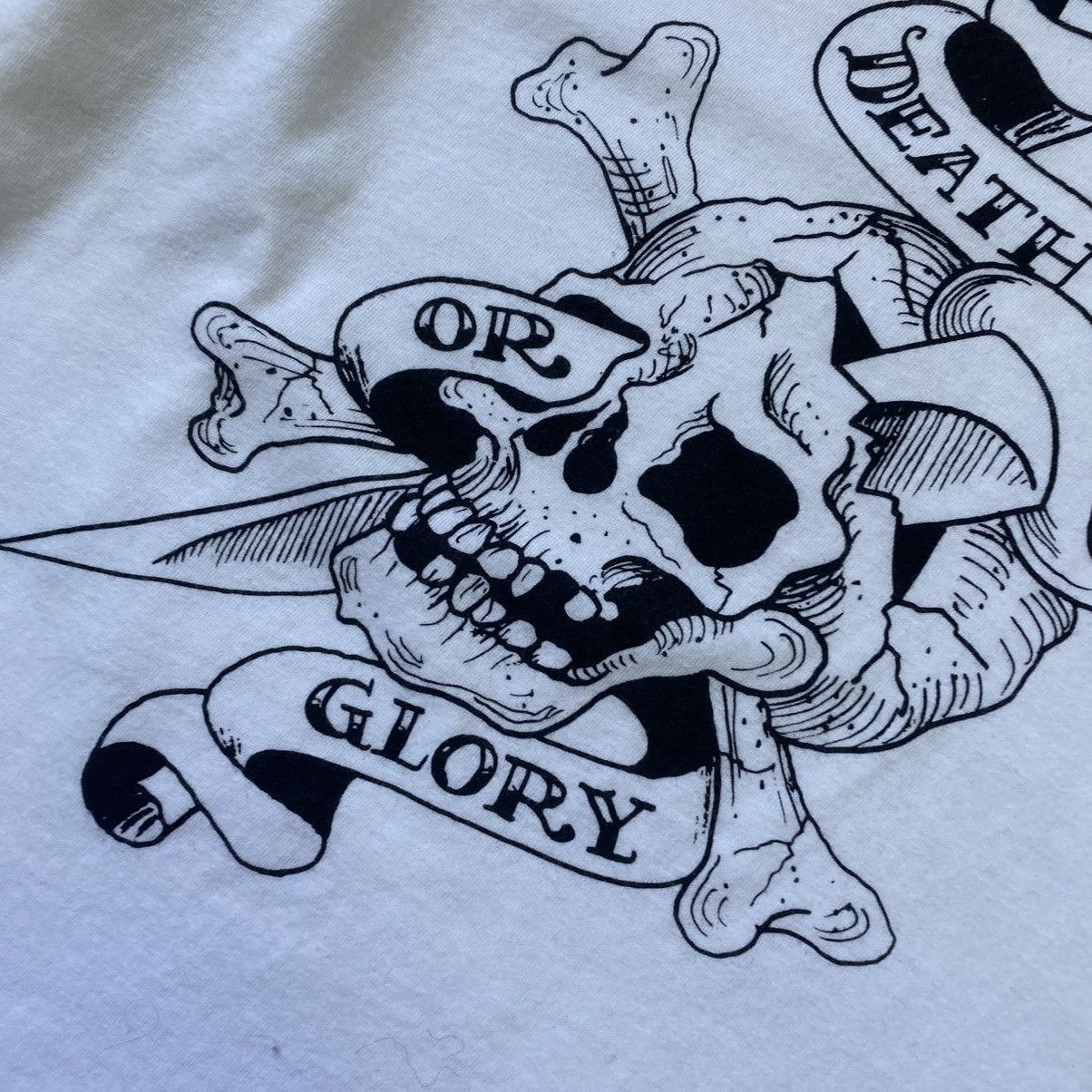 Ed Hardy Mens Ed Hardy by Christian Audigier Big Logo y2k tee Size US M / EU 48-50 / 2 - 4 Thumbnail