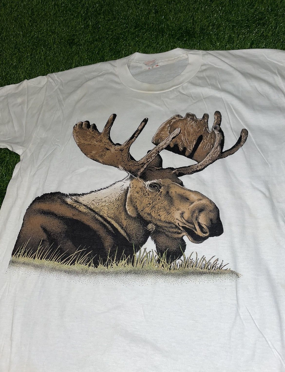 Vintage Vintage Moose Tee Shirt Size XL Size US XL / EU 56 / 4 - 2 Thumbnail