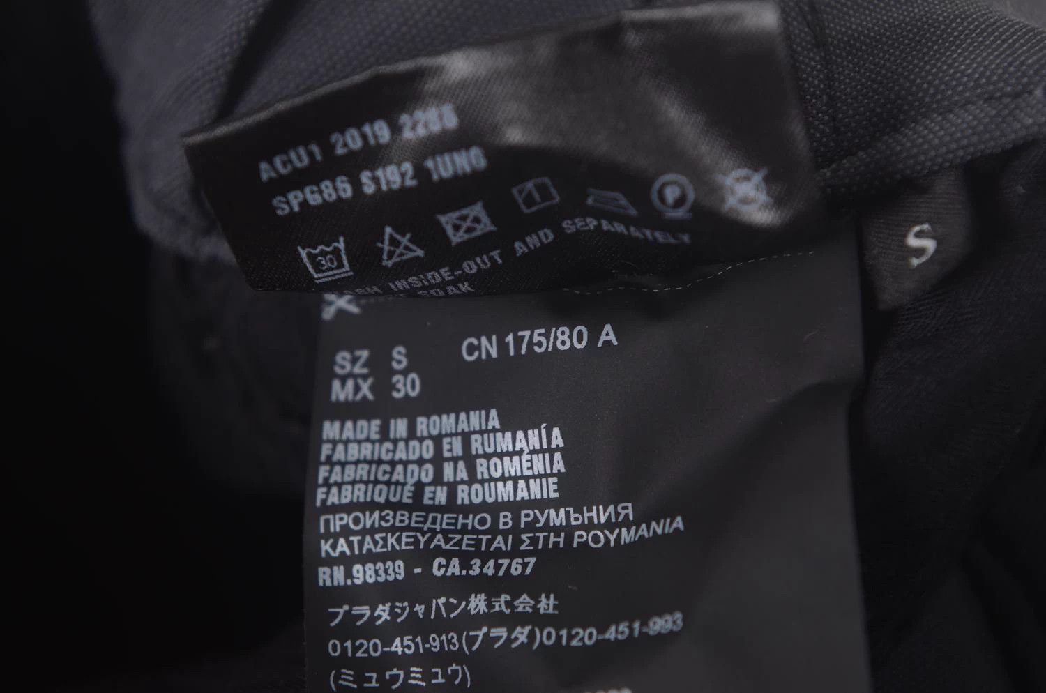 Prada Prada men's pants Size US 30 / EU 46 - 7 Thumbnail