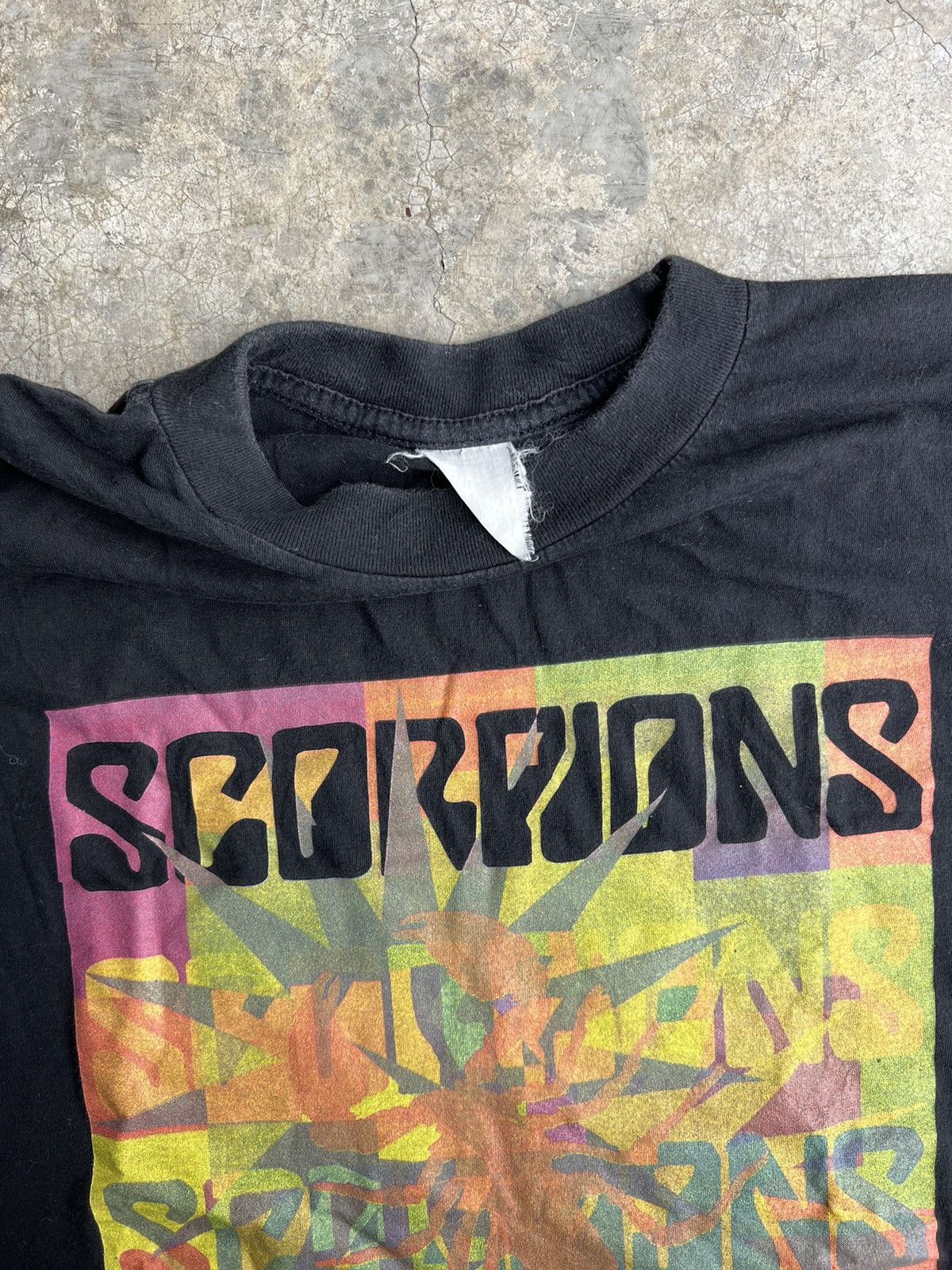 Band Tees × Vintage Vintage Scorpions Pure Instinct 1996 Tour Band Tees Size US L / EU 52-54 / 3 - 3 Thumbnail