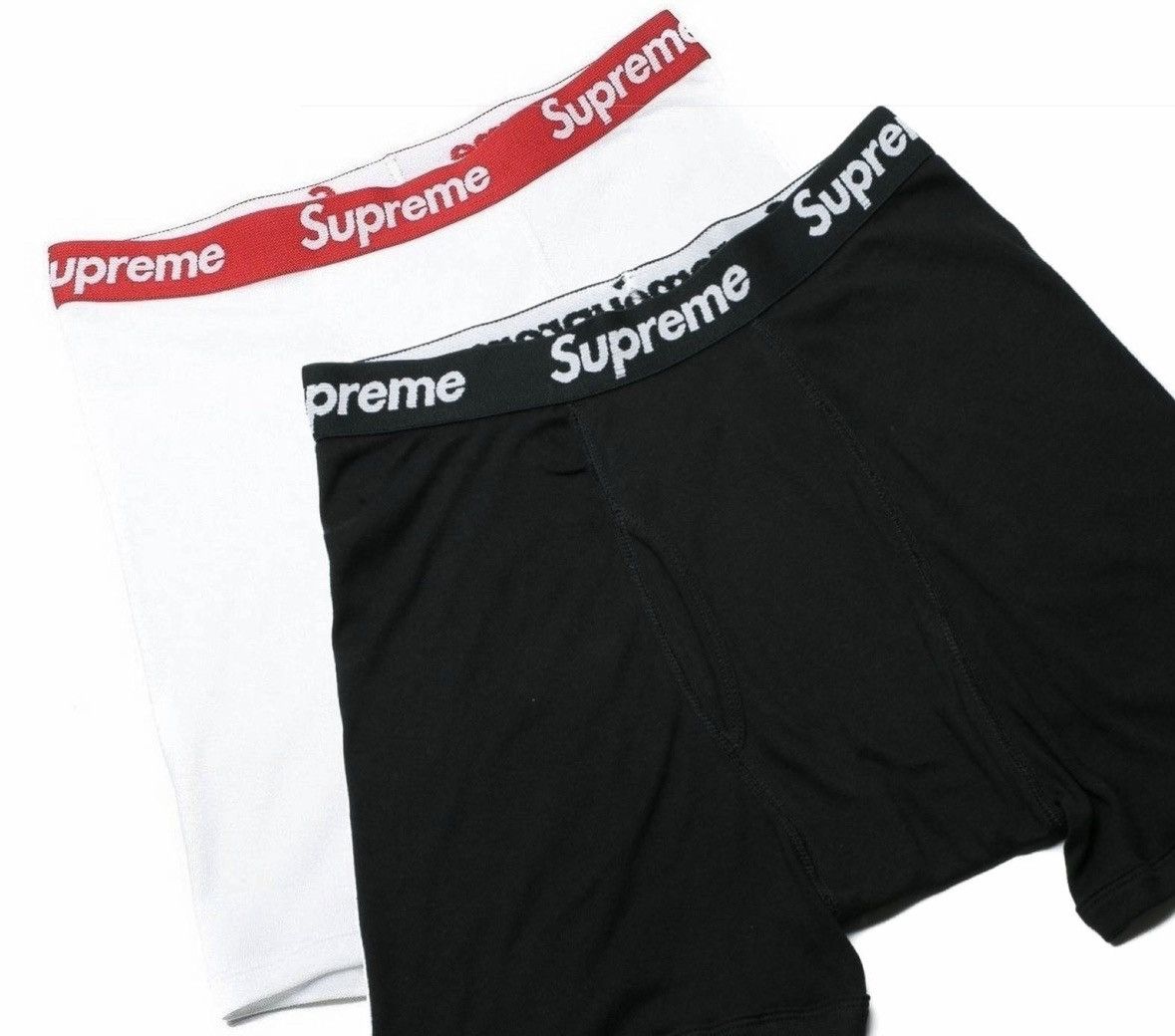 Supreme 2-Pack Supreme Hanes Boxers - S Size ONE SIZE - 1 Thumbnail