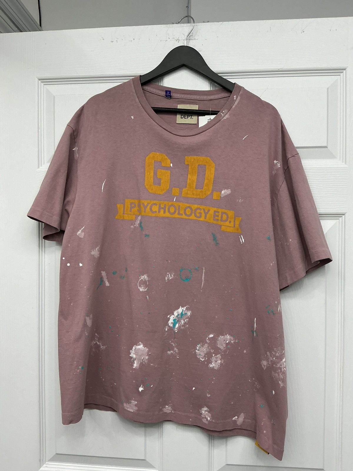 Gallery Dept. Gallery Dept . Psychology ED Tee Dusty Pink Size US XL / EU 56 / 4 - 1 Thumbnail