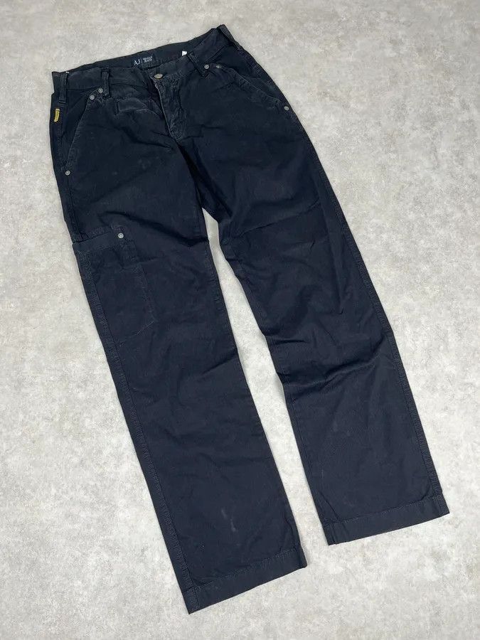 Armani 2000s Armani Black Cozy Signature Pants Size US 30 / EU 46 - 5 Thumbnail
