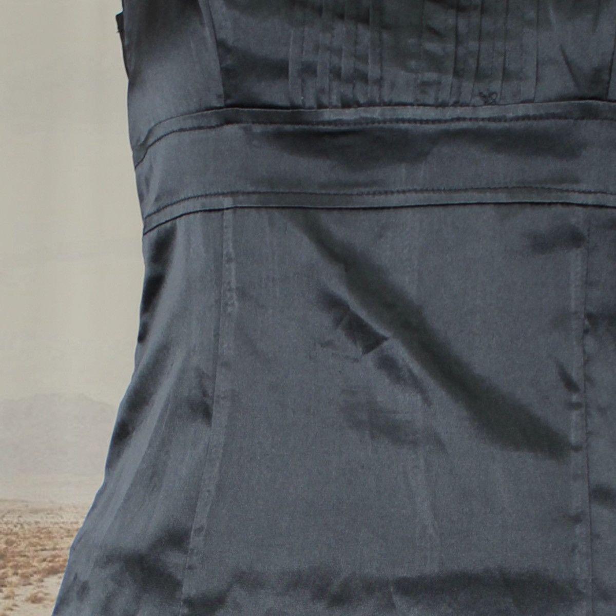 Other 🖤BLACK SATIN TOP🖤 Size S / US 4 / IT 40 - 4 Thumbnail