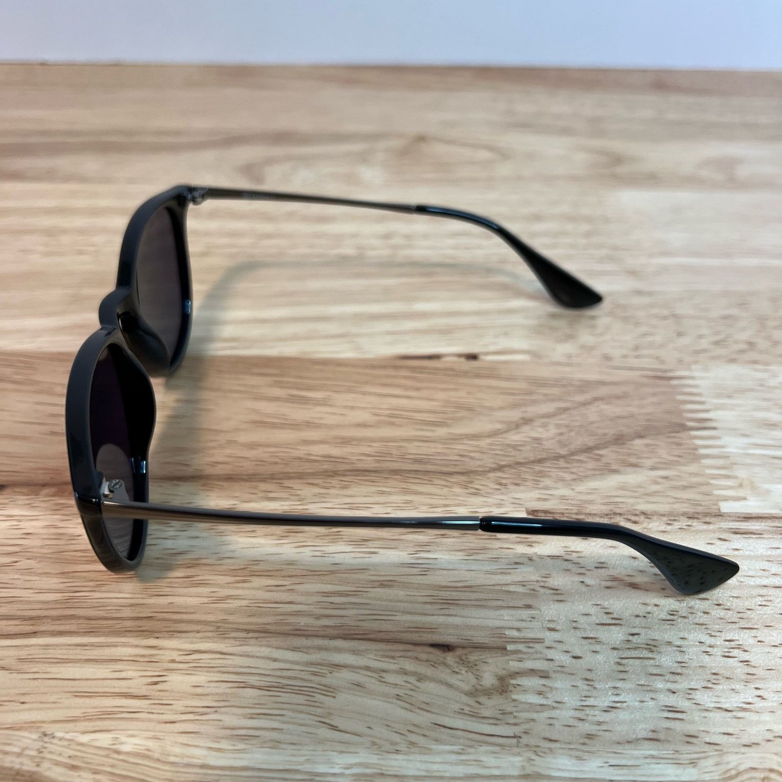 Other Sungait Vintage Round Black Sunglasses 1567 52-20-140 Unisex Size ONE SIZE - 4 Thumbnail