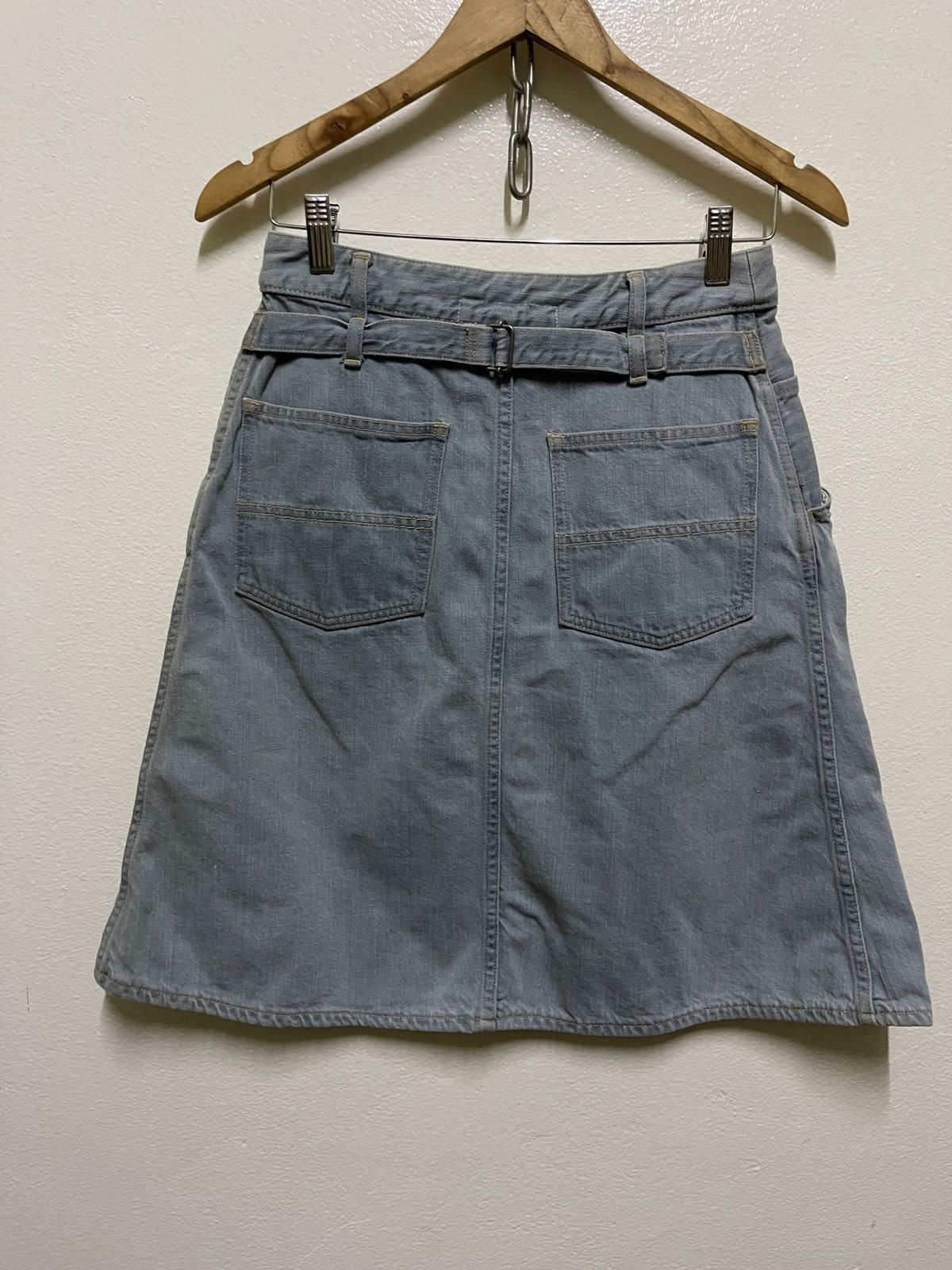 Margaret Howell Margaret Howell Denim Skirt Buckle Back Size 26" / US 2 / IT 38 - 6 Thumbnail