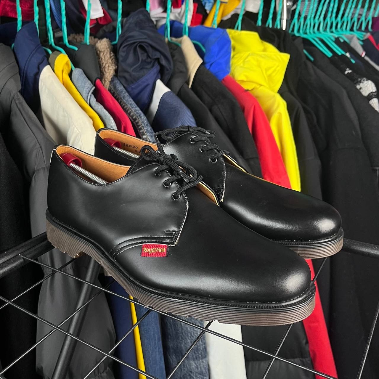 Dr. Martens RARE Dr Martens Royal Mail One In A Million Leather Shoes Size US 10 / EU 43 - 1 Thumbnail