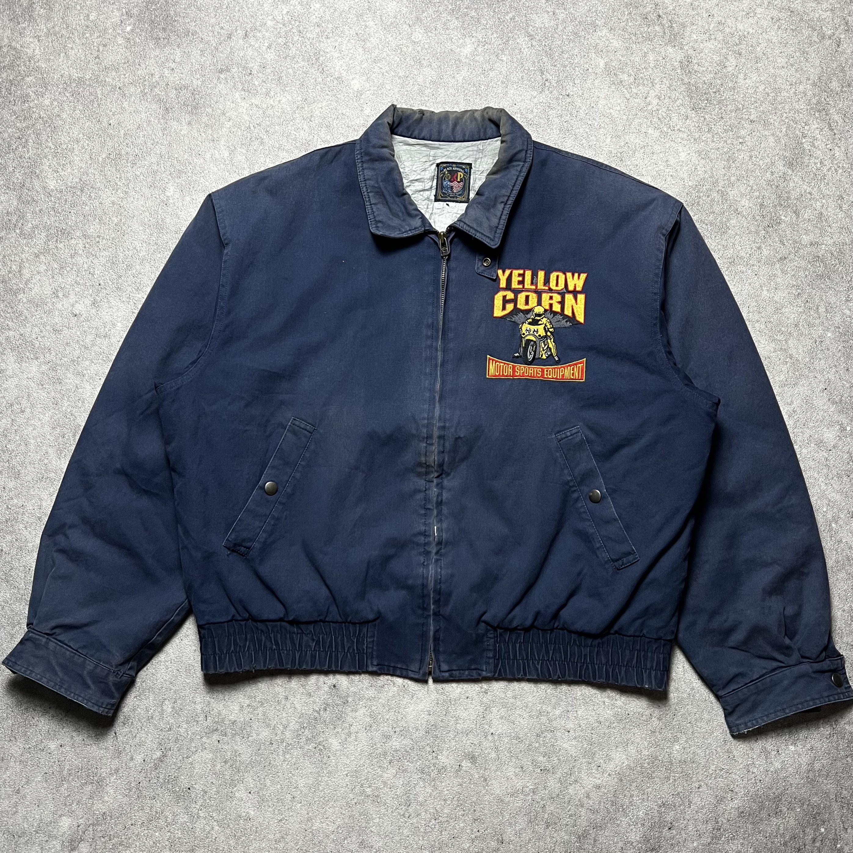 Schott × Vintage × YELLOW CORN Yellow Corn Rider's Jacket Size US L / EU 52-54 / 3 - 1 Thumbnail