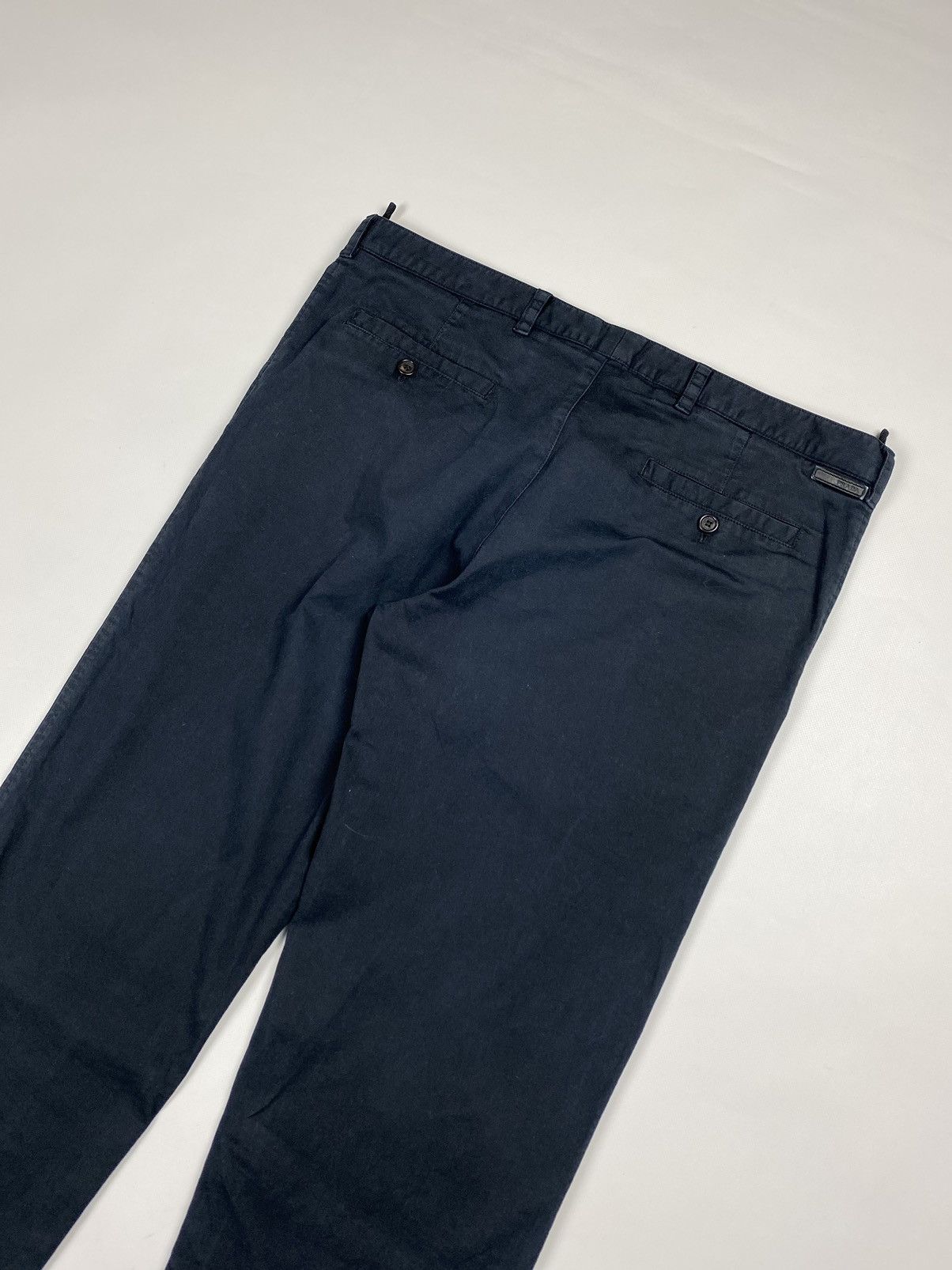 Prada Prada black tab men’s chino pants trousers size 52 / Xl Size US 36 / EU 52 - 23 Thumbnail