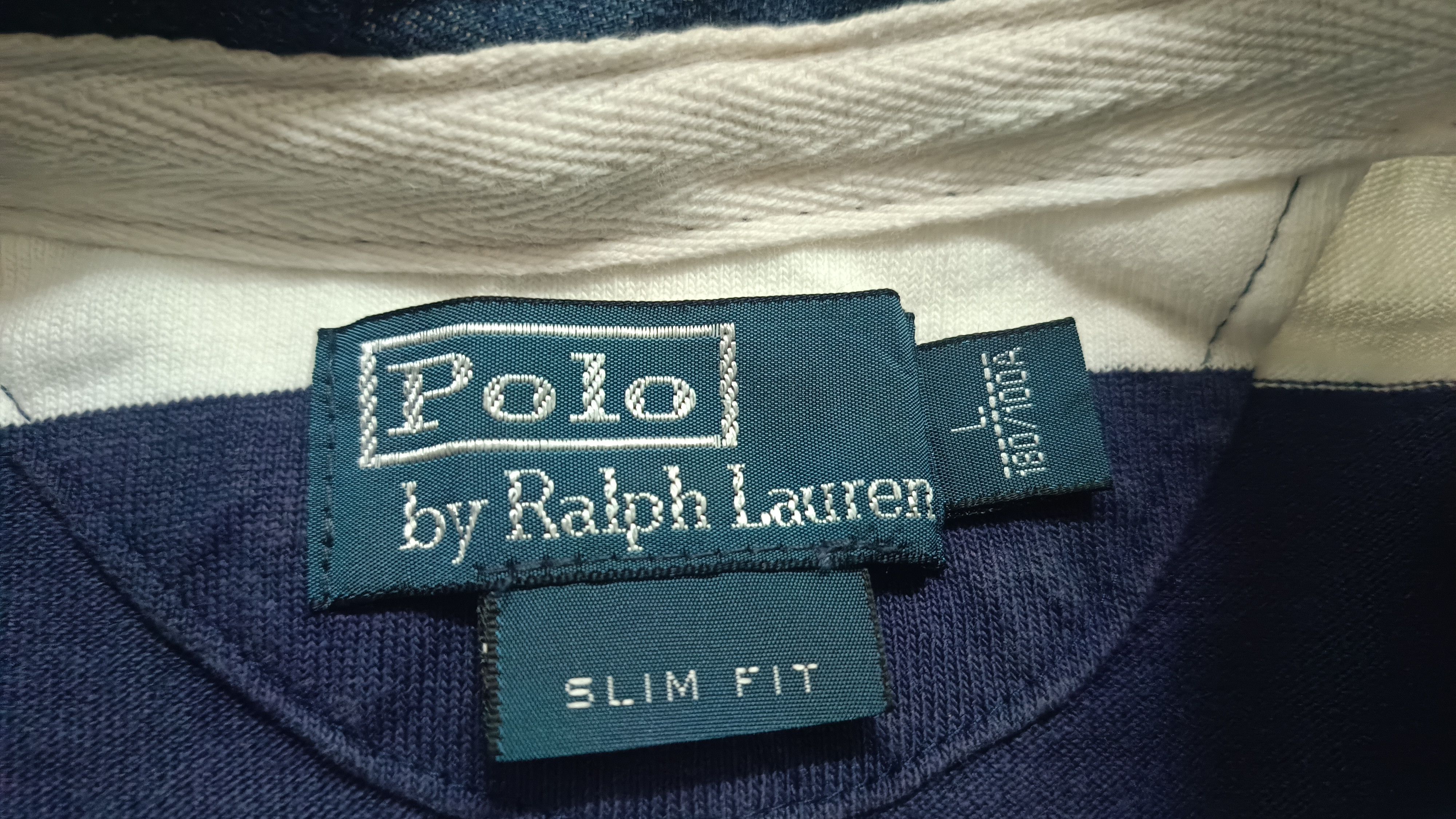 Polo Ralph Lauren 🔥🔥Rare Vintage Polo Ralph Lauren Rugby Sun-Faded L/S Tee Size US L / EU 52-54 / 3 - 4 Thumbnail
