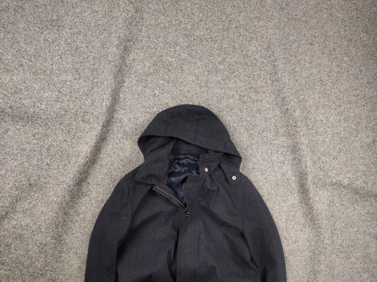 Bonnegueule BonneGueule Schoeller switzerland wool raincoat Zip Jacket Size US S / EU 44-46 / 1 - 1 Thumbnail