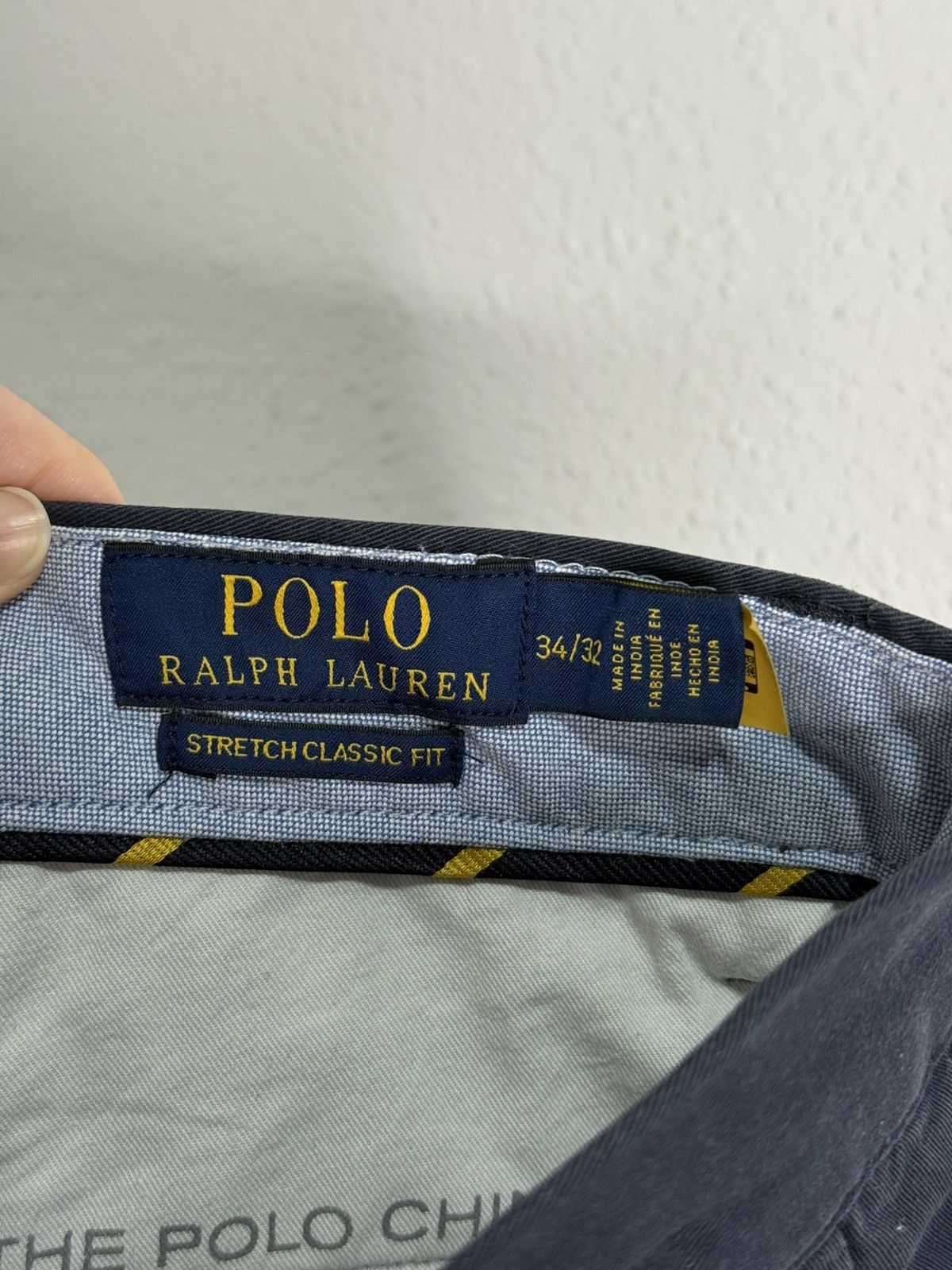 Polo Ralph Lauren Polo Ralph Lauren Stretch Classic Fit Pants Size US 34 / EU 50 - 3 Thumbnail