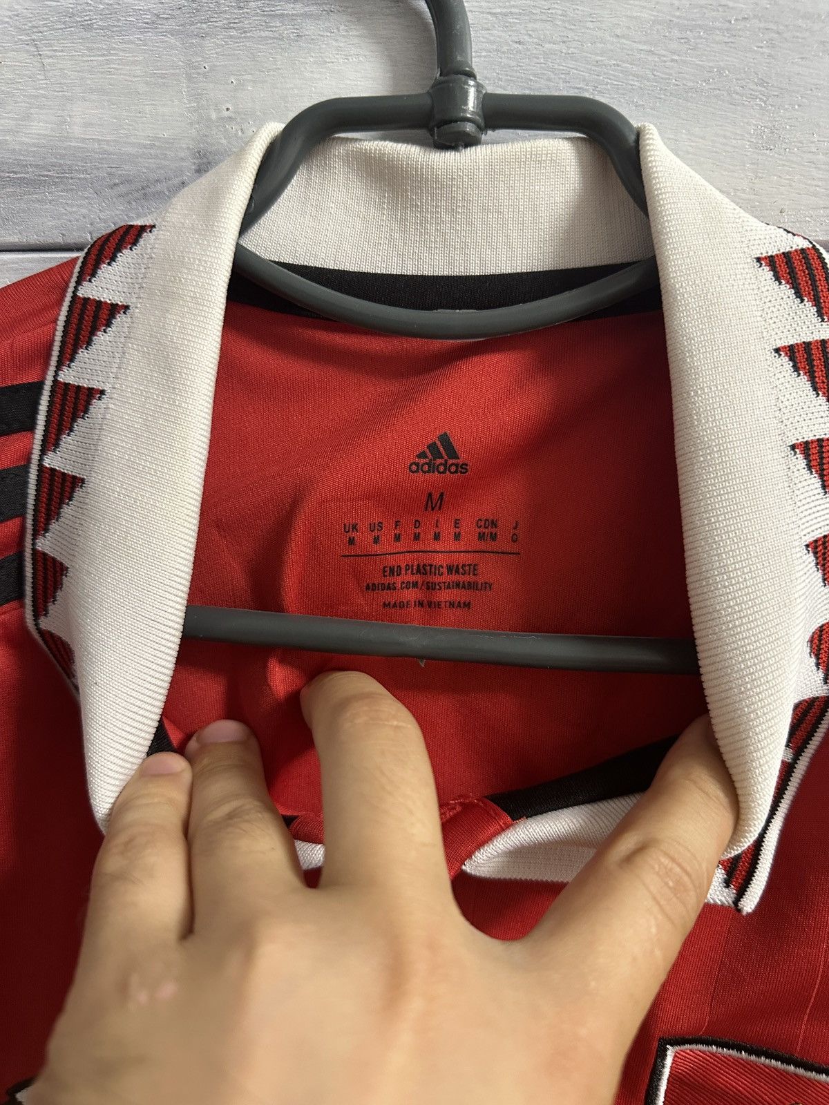 Adidas Rare Soccer Jersey B.Fernandez Manchester United Adidas 2022 Size US M / EU 48-50 / 2 - 14 Thumbnail