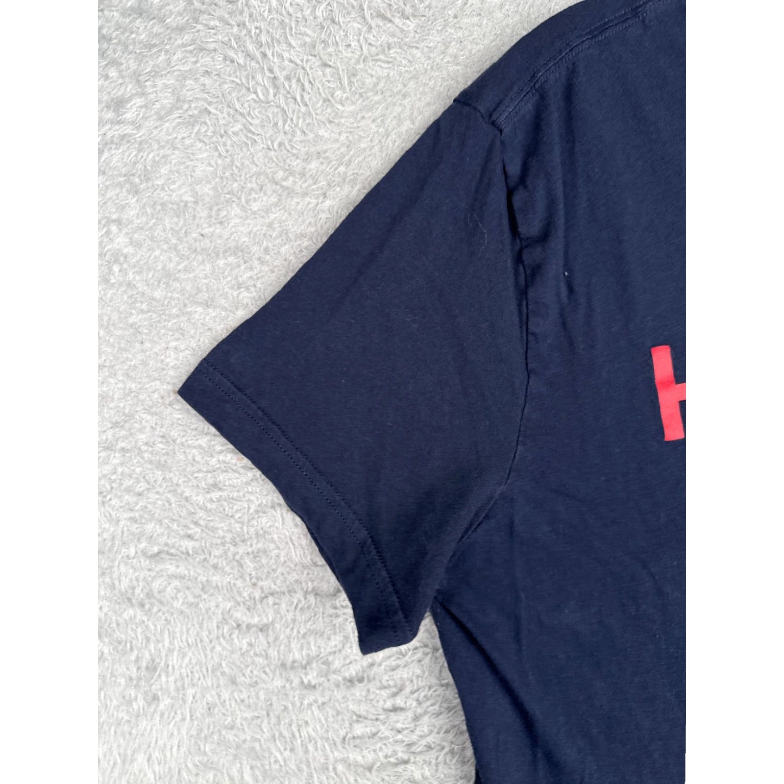 Tommy Hilfiger Tommy Hilfiger Shirt Adult Large Blue Crew Neck Short Sleeve 100% Cotton Mens Size US L / EU 52-54 / 3 - 3 Thumbnail