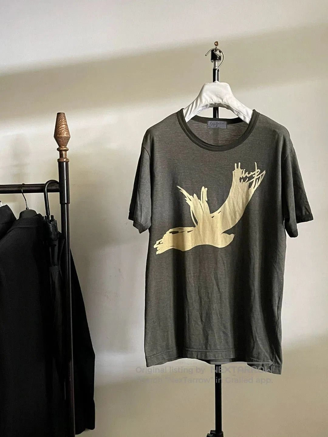 Yohji Yamamoto Yohji Yamamoto Raven Print T. Size US M / EU 48-50 / 2 - 1 Thumbnail
