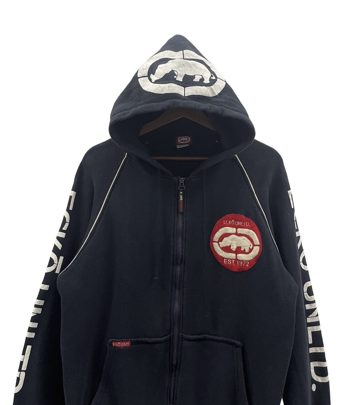 Ecko Unltd. Vintage Ecko Unltd Hoodie Embroidery Logo Size US S / EU 44-46 / 1 - 8 Thumbnail