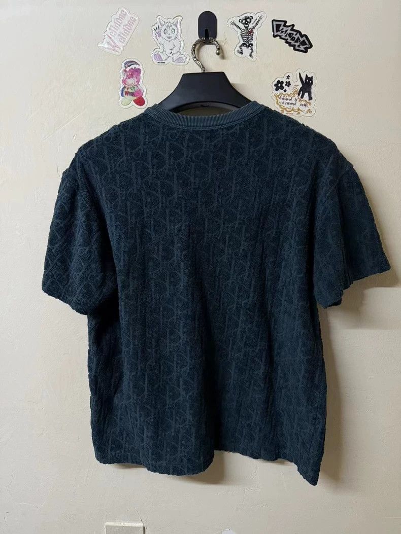 Dior Dior Dior Towel Short Sleeve Shirt Green Black-2507 Size US S / EU 44-46 / 1 - 2 Thumbnail