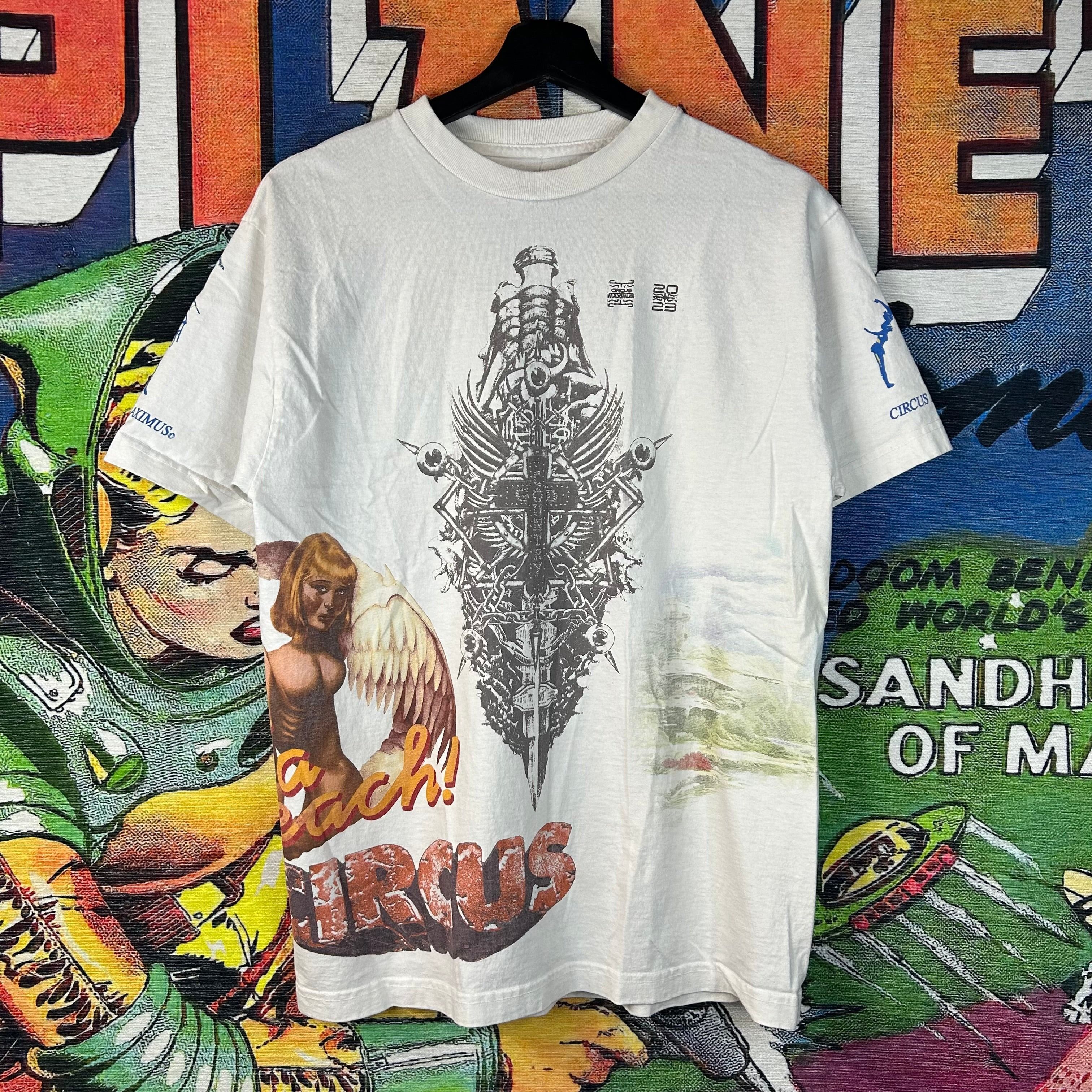 Travis Scott Travis Scott Circus Maximus Tour Tee Size Medium Size US M / EU 48-50 / 2 - 1 Thumbnail