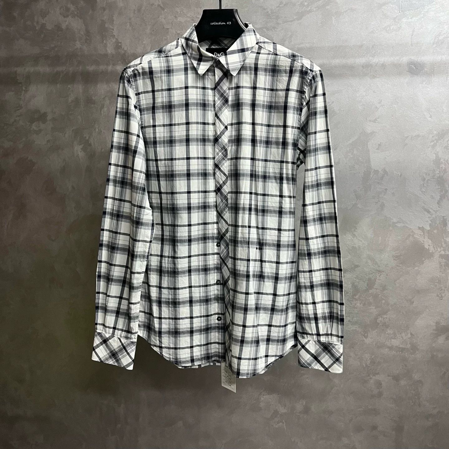 Dolce & Gabbana Dolce & Gabbana Casual Plaid White T-Shirt 48 Women Size XL / US 12-14 / IT 48-50 - 1 Thumbnail