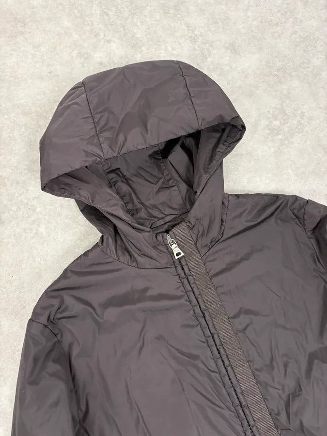 Prada AW1999 Prada Dark Brown Nylon Hooded Jacket Size M / US 6-8 / IT 42-44 - 5 Thumbnail