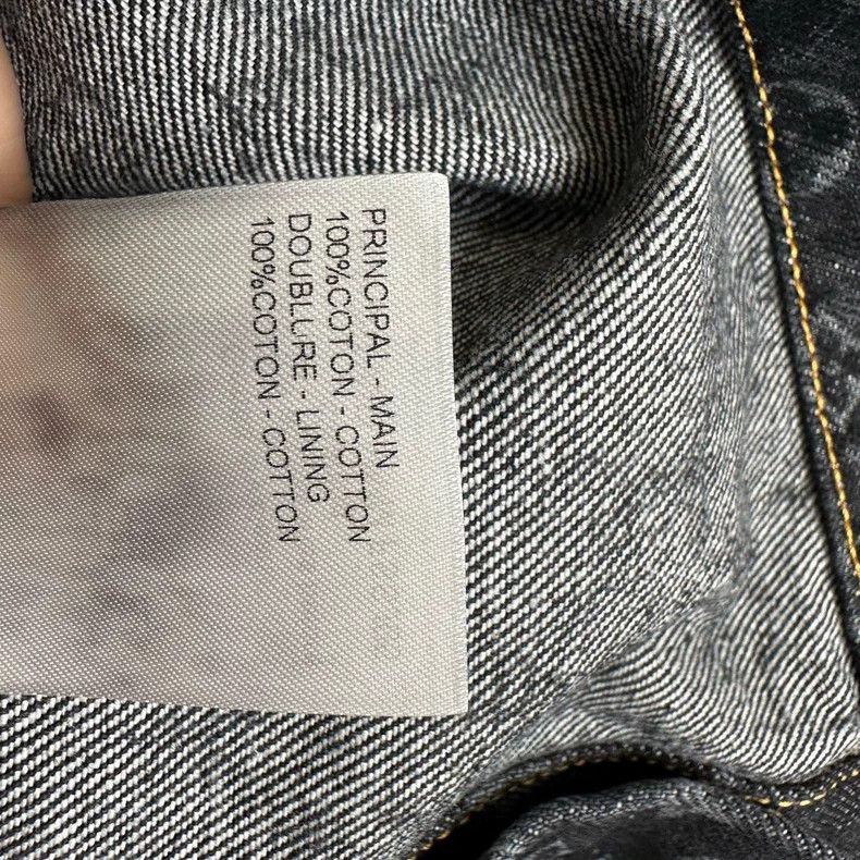 Louis Vuitton Louis Vuitton 25 gold button full print denim skirt Size 35" - 4 Thumbnail