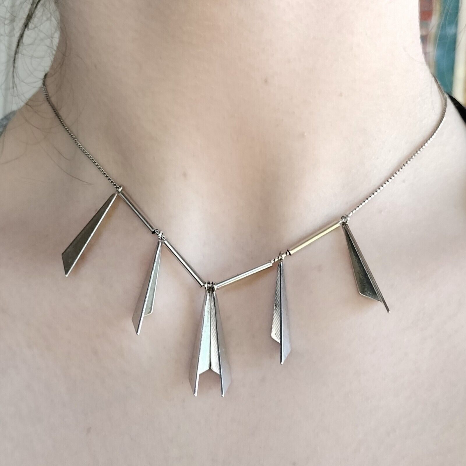 Designer × Vintage Vintage AVON Necklace Y2K 2000s Signed Retro Tassel Spike Size ONE SIZE - 2 Thumbnail