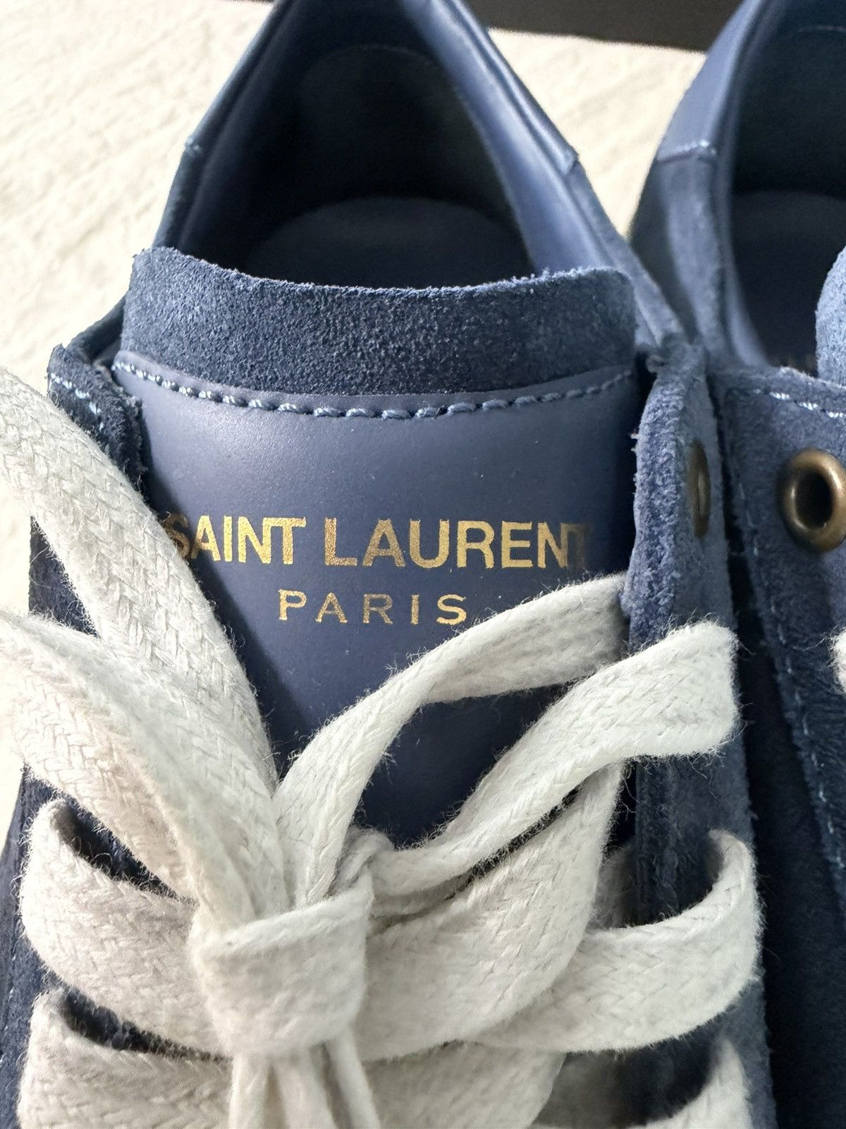 Saint Laurent Paris Saint Laurent DENIM/DENI U SNEAKERS Size US 8.5 / EU 41-42 - 11 Thumbnail