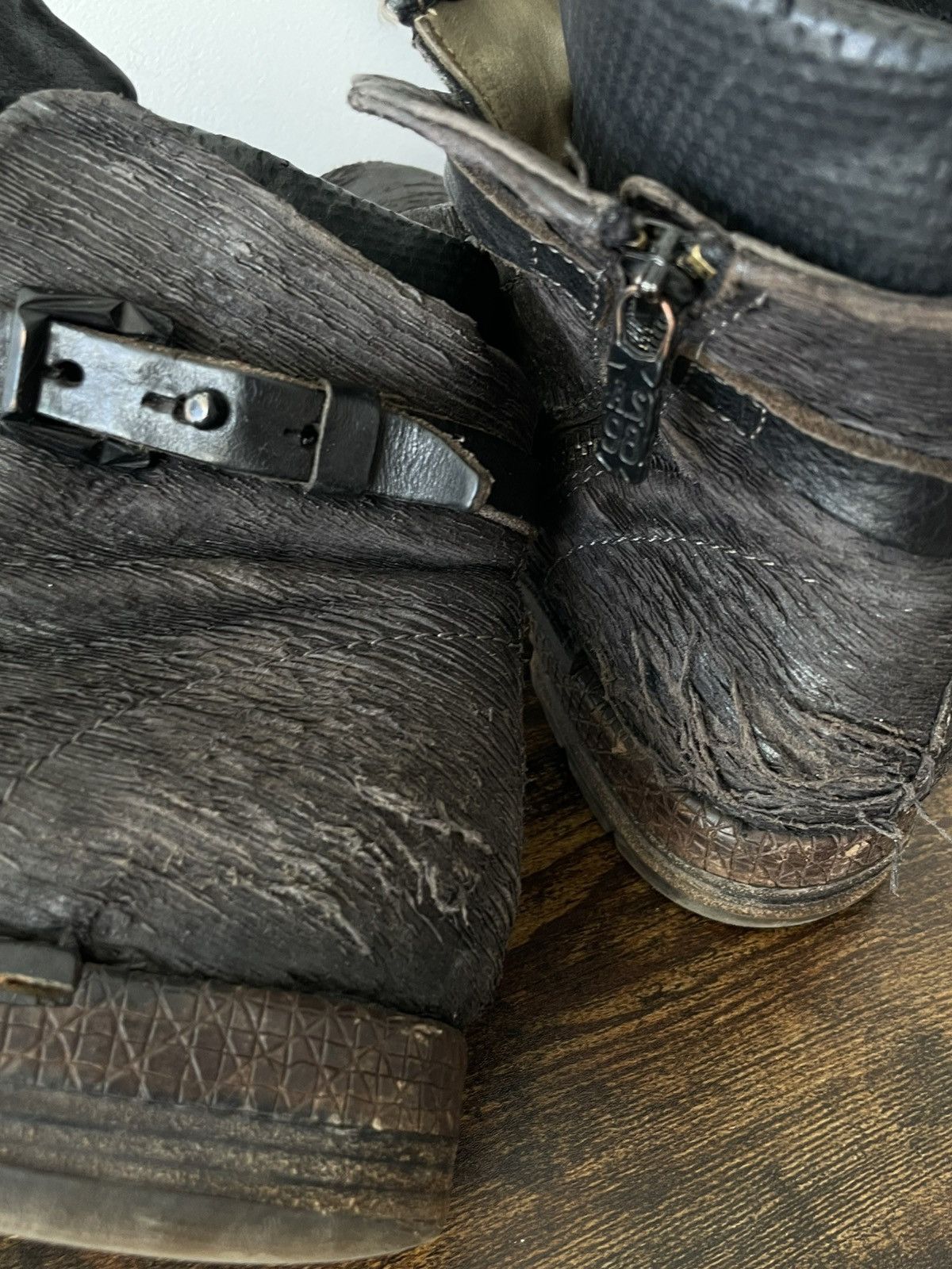 A.S.98 Avant Garde A.S.98 Airstep 00’s Leather Boots Archive RARE Size US 9 / IT 39 - 6 Thumbnail