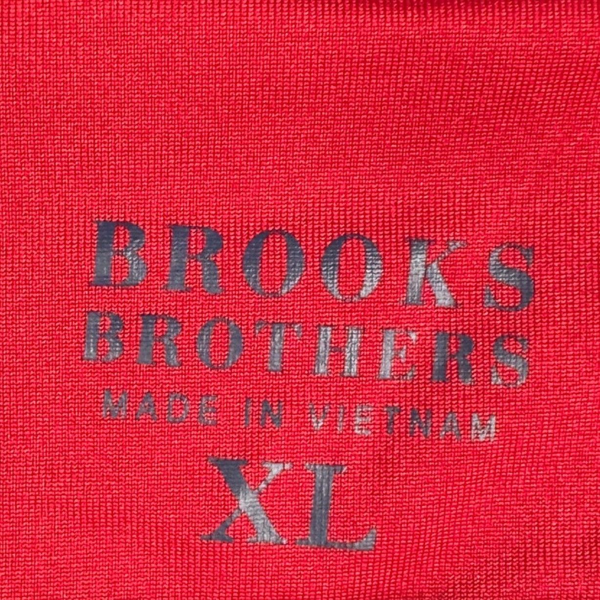 Brooks Brothers Brooks Brothers Polo Shirt Men XL Red Striped Short Sleeve Logo Button Collared Lightweight Breathable Golf Casual Workwear Size US XL / EU 56 / 4 - 4 Thumbnail