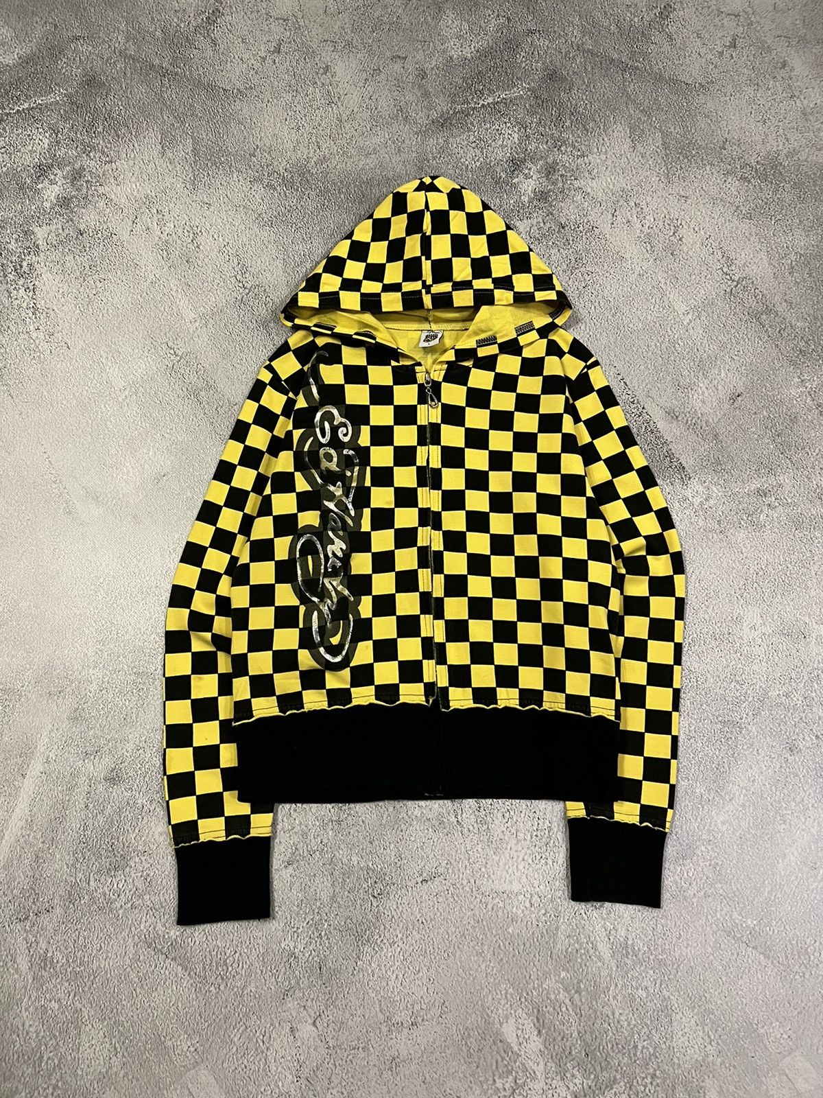 Ed Hardy Vintage Y2k Ed Hardy Tiger 🐅 Striped Zip Hoodie 00’s Size M / US 6-8 / IT 42-44 - 2 Thumbnail