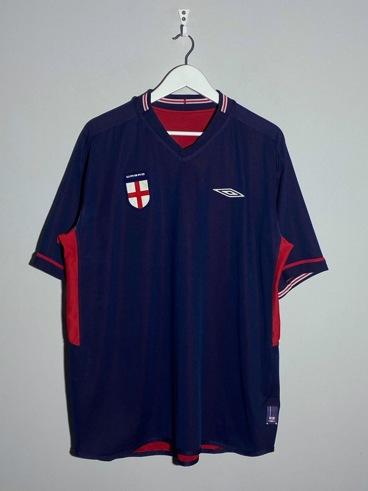 Umbro Vintage England National Team y2k streetwear style jersey Size US XL / EU 56 / 4 - 2 Thumbnail