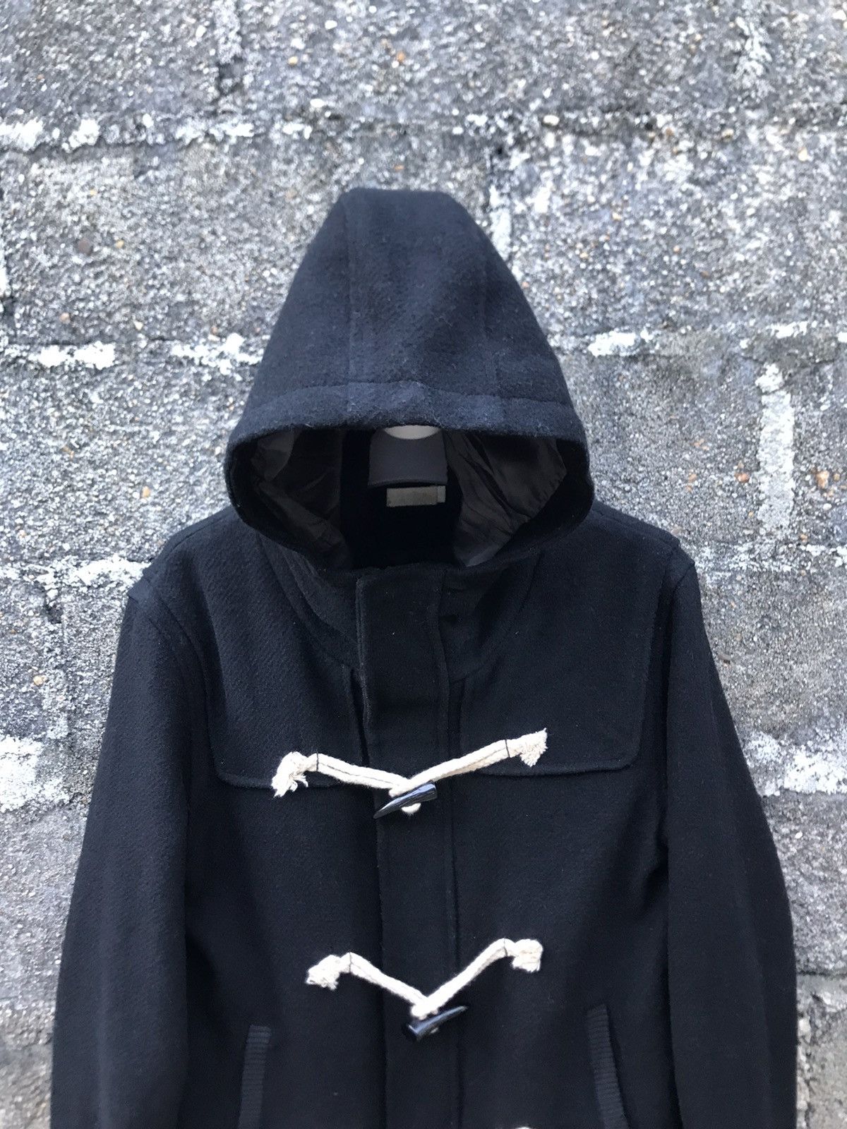 Japanese Brand 🔥V1BGYOR Hooded Wool Duffle Bomber Jacket Size US S / EU 44-46 / 1 - 5 Thumbnail