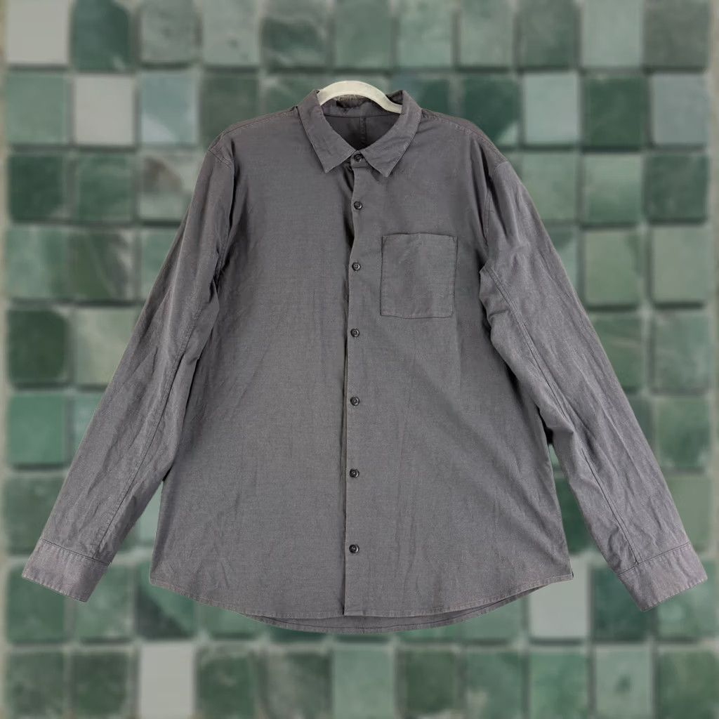 Lululemon Lululemon Button-Down Shirt Mens XL Gray Long Sleeve Pocket Technical Casual Size US XL / EU 56 / 4 - 1 Thumbnail