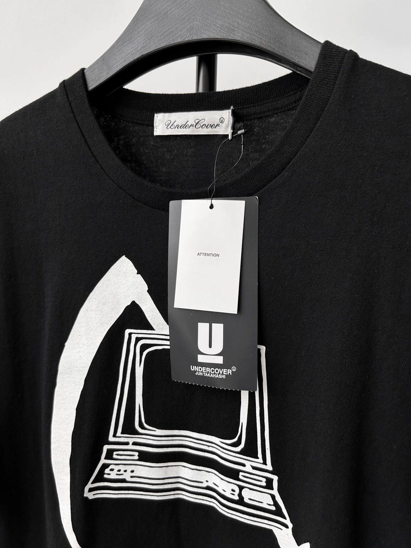 Undercover Undercover Sickle Print Black T-Shirt 3 Size US L / EU 52-54 / 3 - 3 Thumbnail
