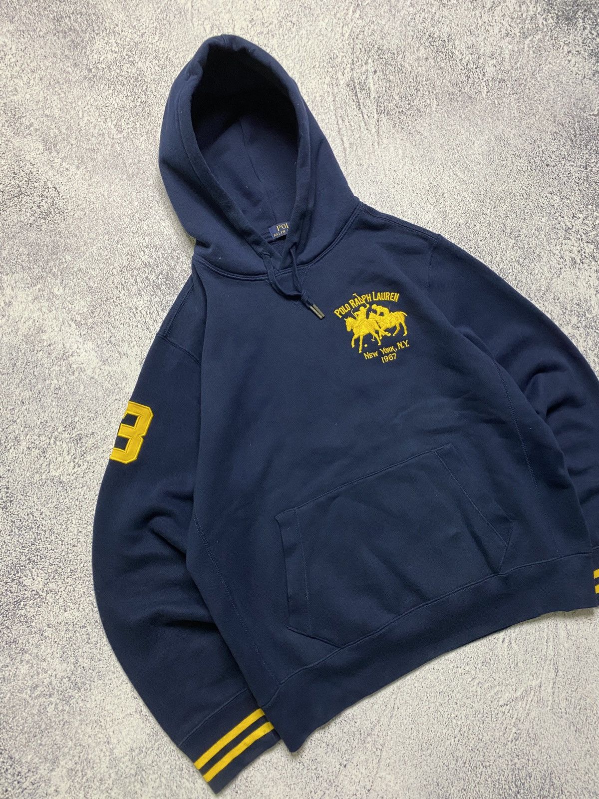 Polo Ralph Lauren × Vintage Vintage Polo Ralph Lauren #3 Hoodie Big Pony Size US L / EU 52-54 / 3 - 3 Thumbnail