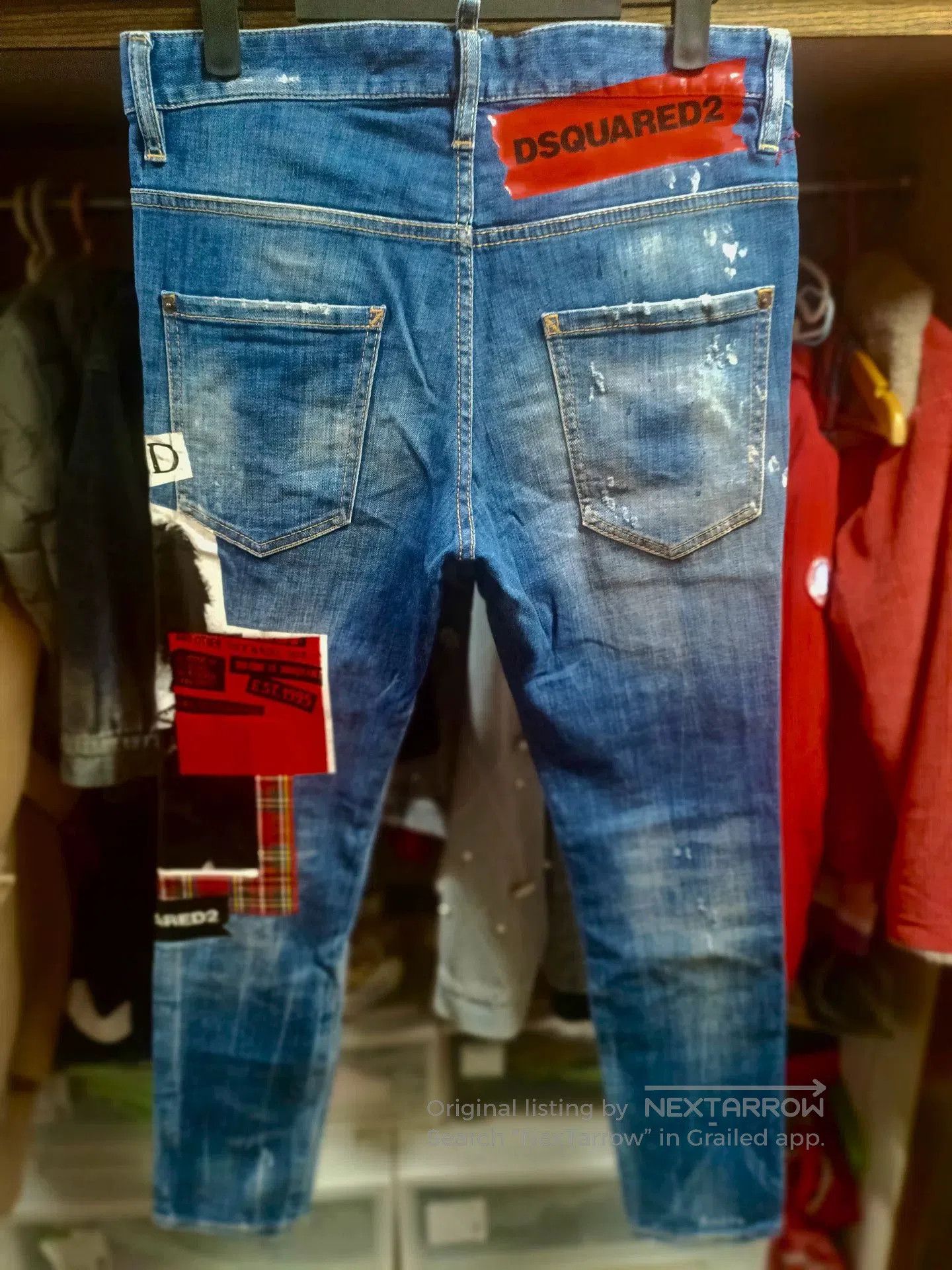 Dsquared2 Dsquared2 MJ Memorial Skater Jeans. Size US 28 / EU 44 - 2 Thumbnail