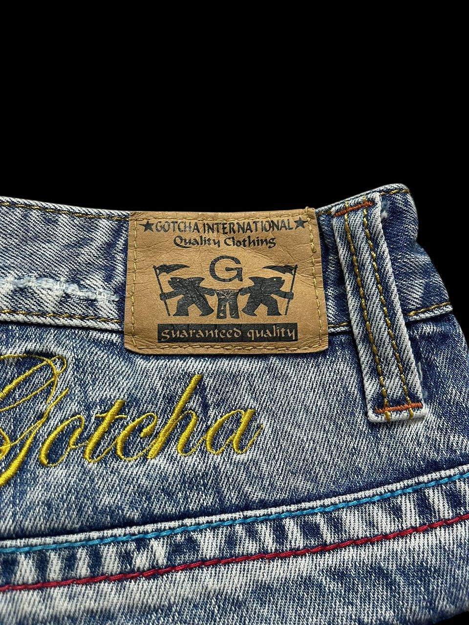 Gotcha Vintage Gotcha Distressed Denim Size 34" / US 12 / IT 48 - 16 Thumbnail