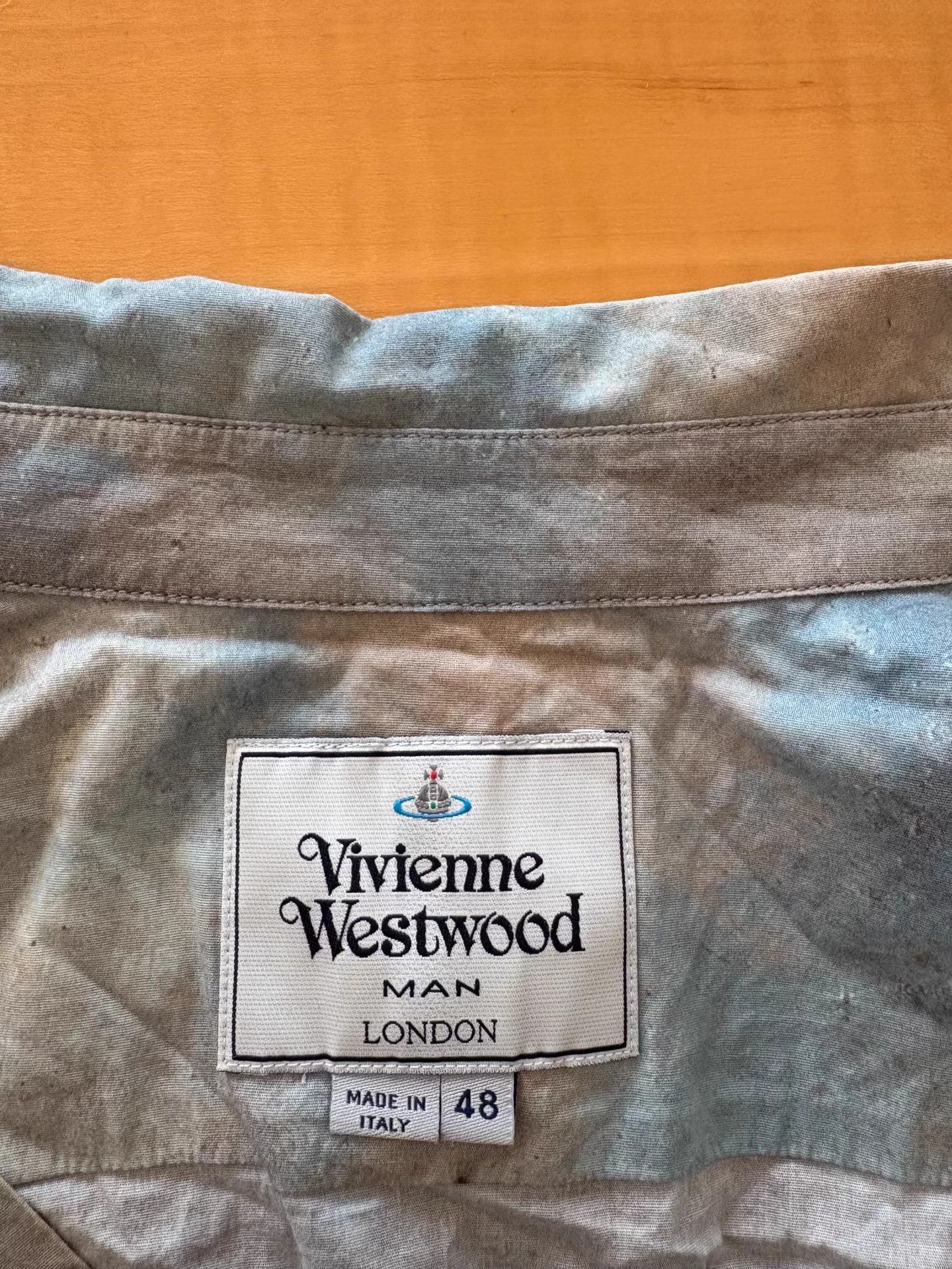 Vivienne Westwood Vivienne Westwood 15FW Men's Scissors Collar Sky Print 48 Size US M / EU 48-50 / 2 - 5 Thumbnail