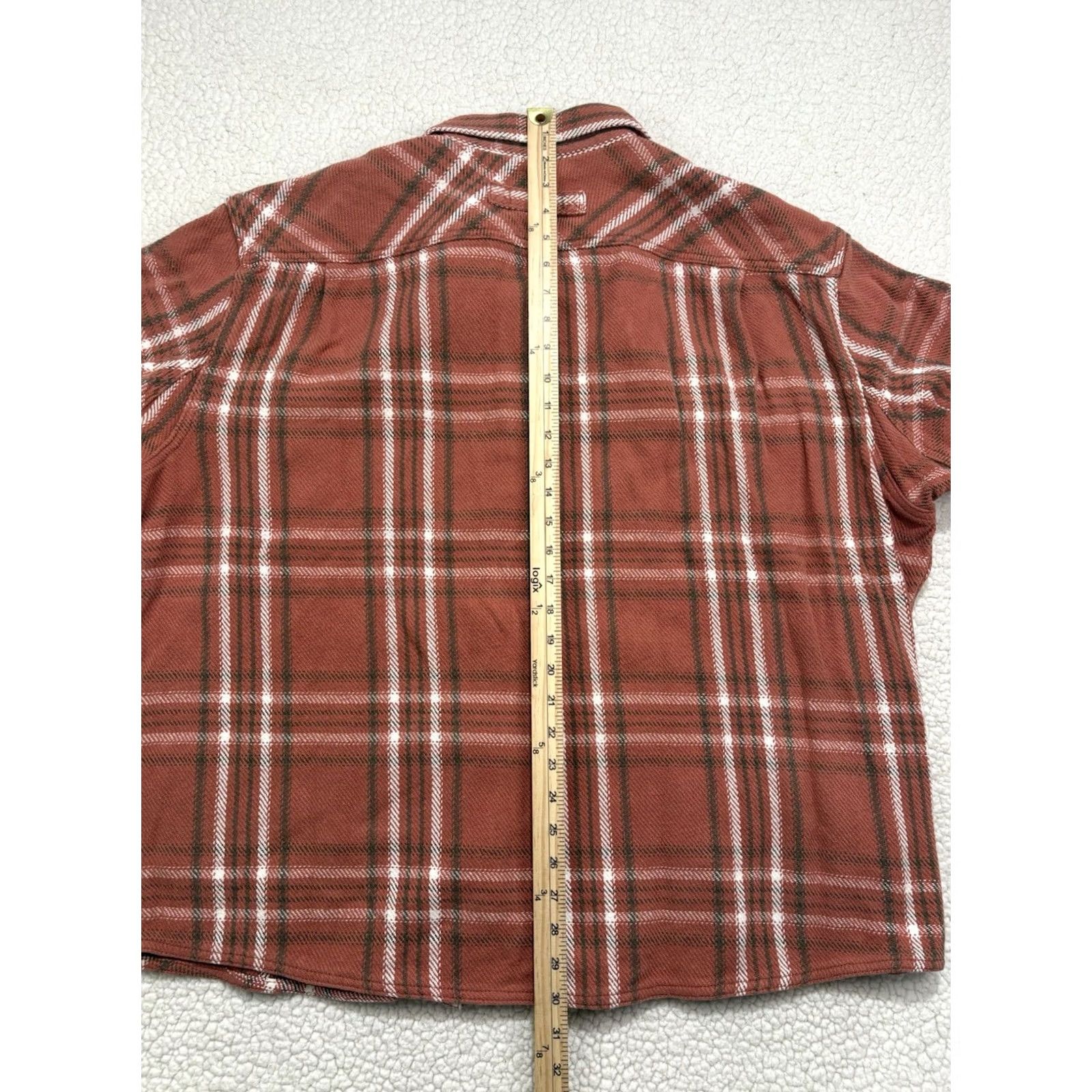 Duluth Trading Company Duluth Trading Co. Woodsy Flannel Button-Up Shirt Plaid Mens 2XL Heavyweight Cotton Multicolor Long Sleeve Size US XXL / EU 58 / 5 - 6 Thumbnail