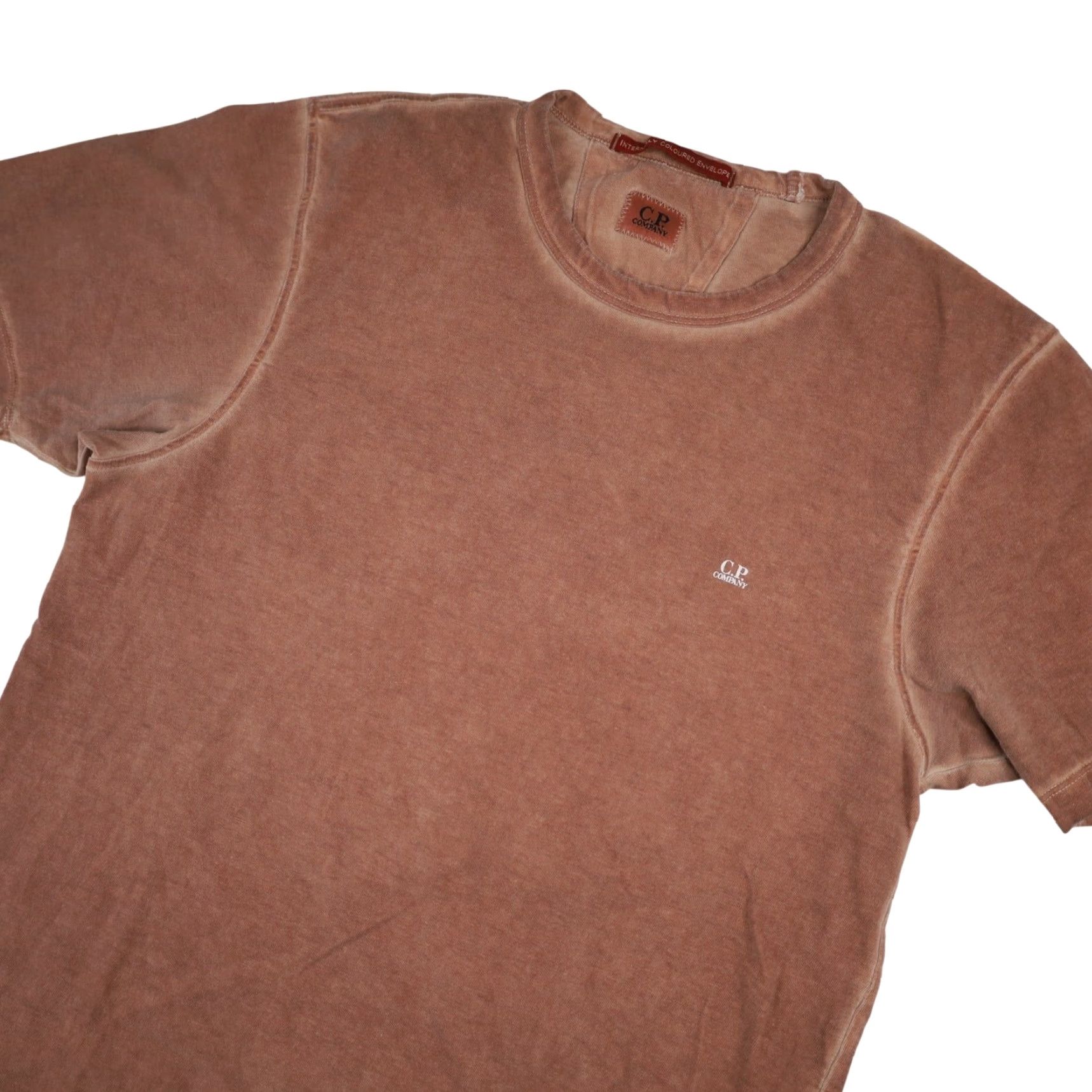 Vintage C.P. Company Mens Small Spellout T Shirt Shirt Mens Small Orange 90s? Size US S / EU 44-46 / 1 - 2 Thumbnail