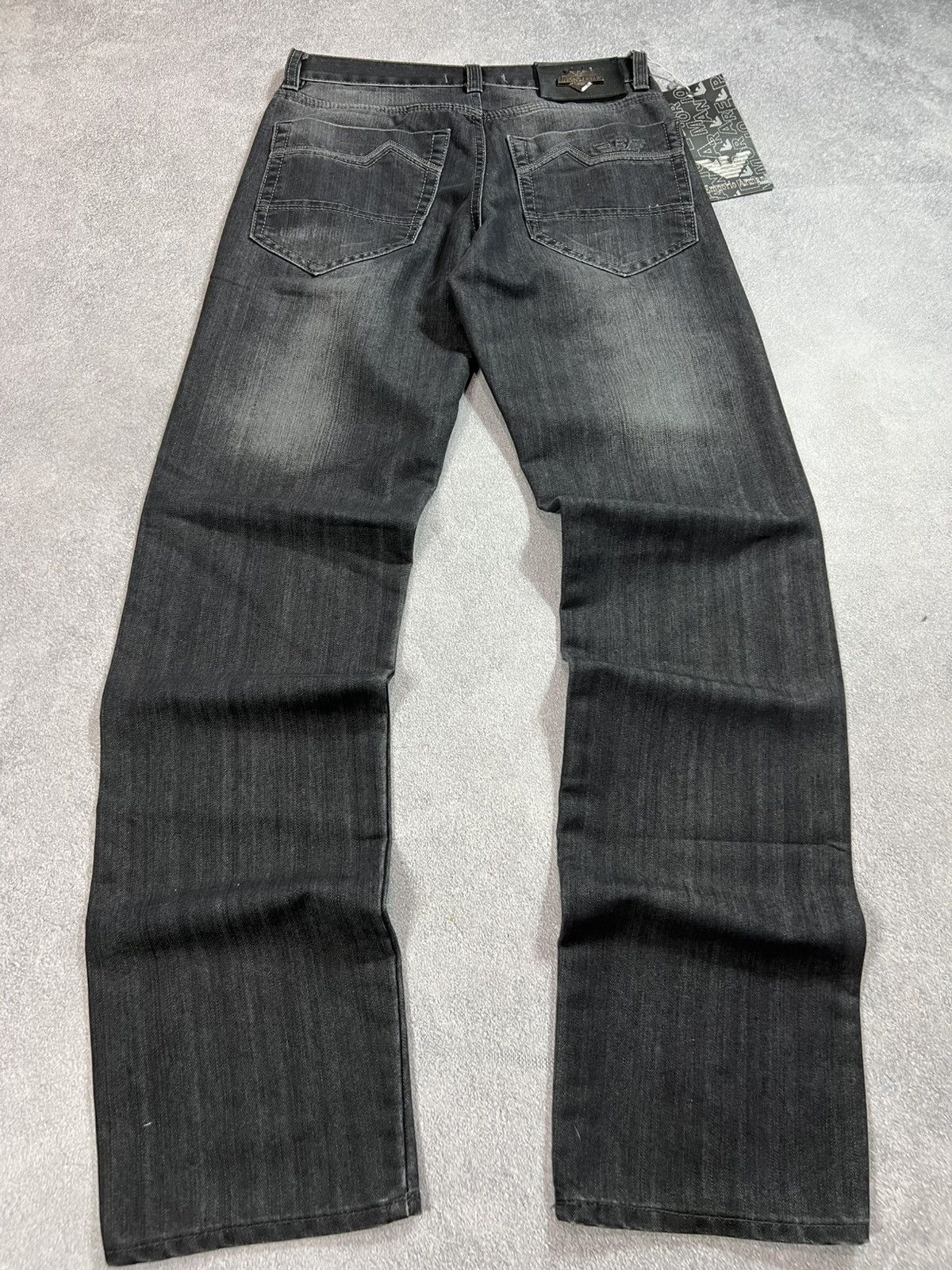 Hysteric Glamour 🖤VTG RICK OWENS HYSTERIC GLAMOUR STYLE DISTRESSED Y2K JEANS Size US 30 / EU 46 - 2 Thumbnail