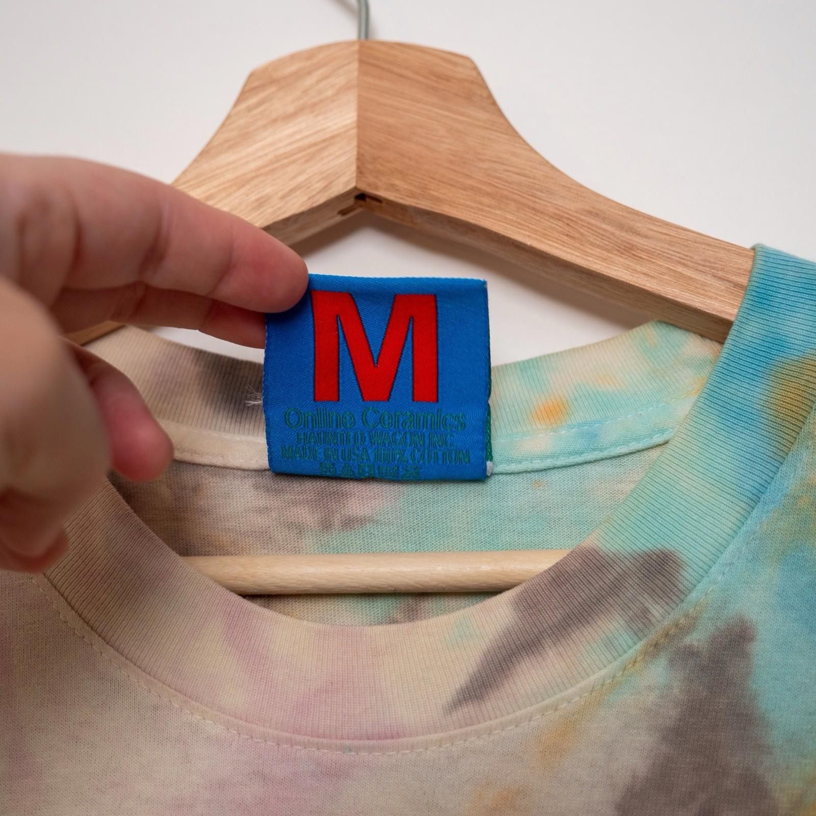 Online Ceramics Online Ceramics Climate Change Shirt | Medium | Tie Dye Size US M / EU 48-50 / 2 - 4 Thumbnail
