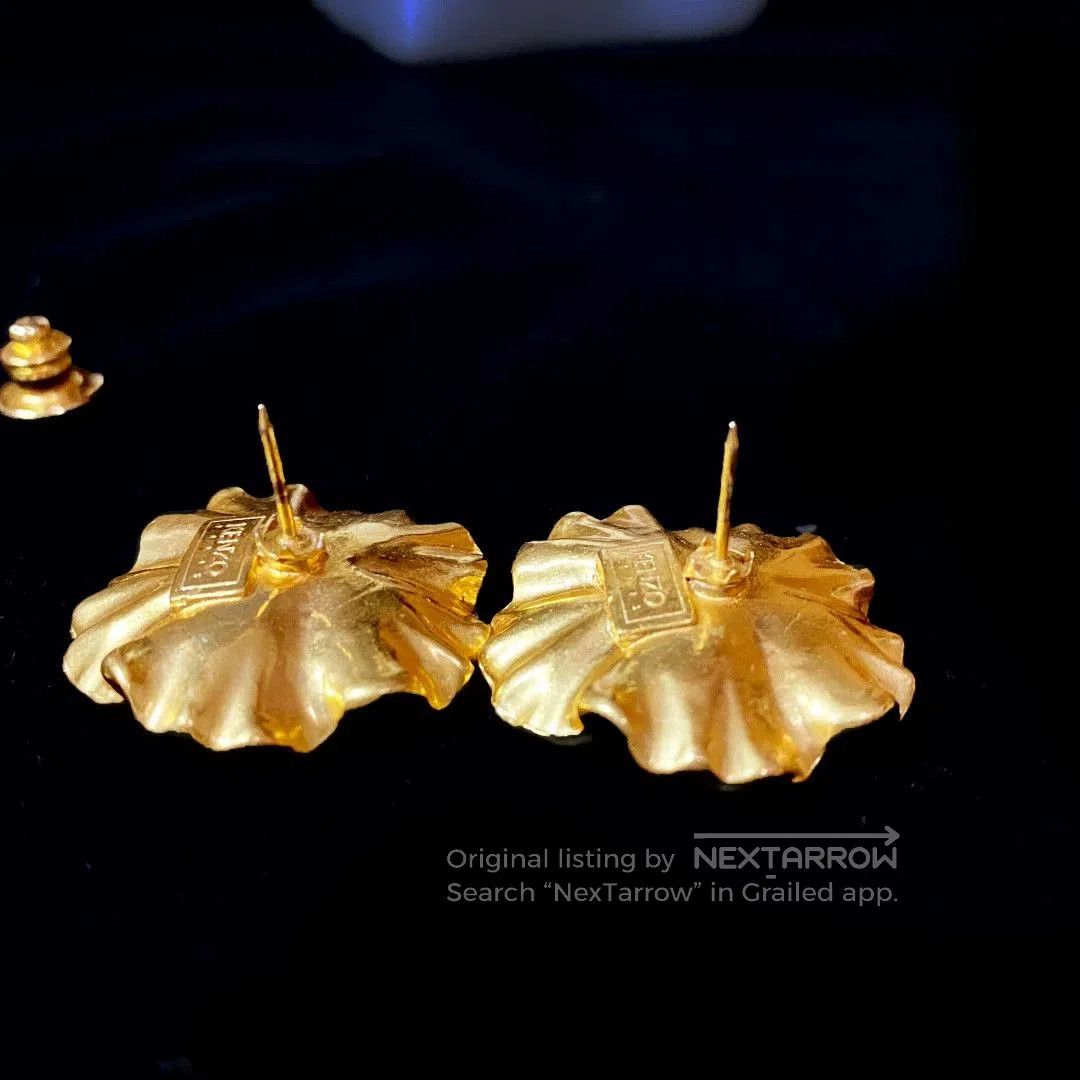 Kenzo KENZO Vintage Flower Earrings. Size ONE SIZE - 5 Thumbnail
