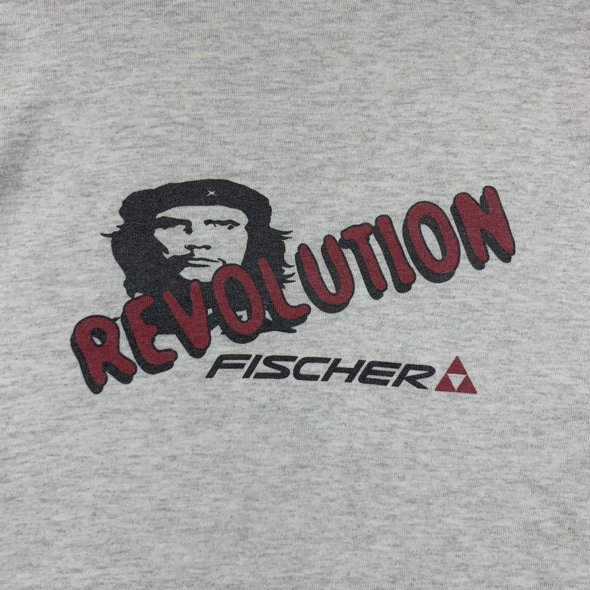 Fruit Of The Loom × Vintage Vintage REVOLUTION FISCHER SKI Che Guevara Tee Shirt Size US M / EU 48-50 / 2 - 6 Thumbnail