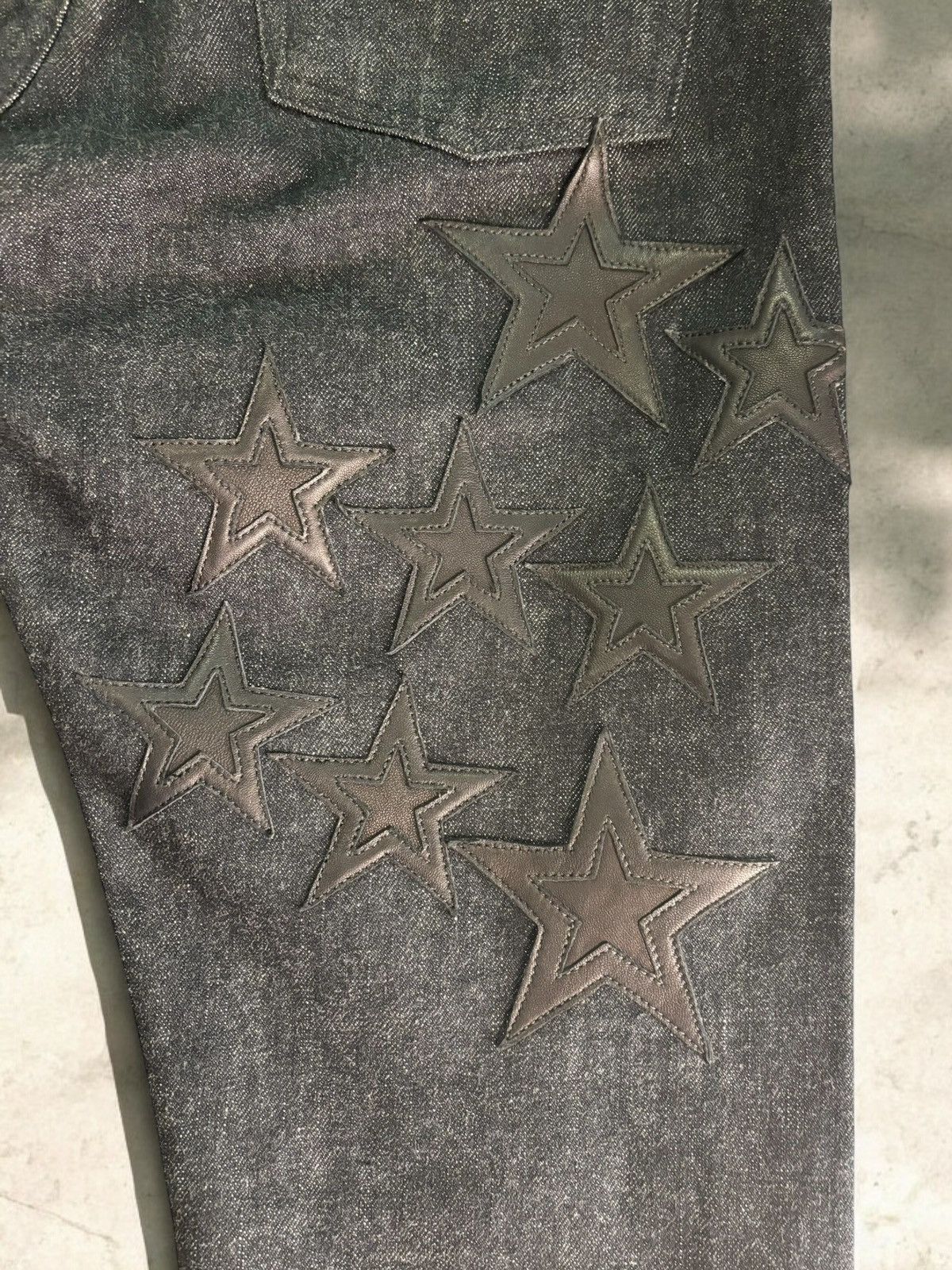 Chrome Hearts Chrome Hearts Star Patch Jeans Size US 31 - 3 Thumbnail