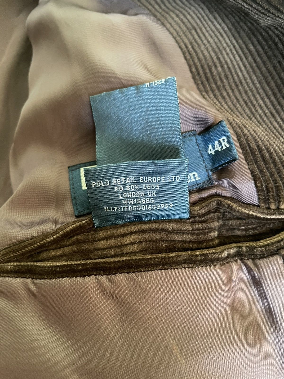 Polo Ralph Lauren × Vintage Polo Ralph Lauren Corduroy Blazer Size 44R - 13 Thumbnail