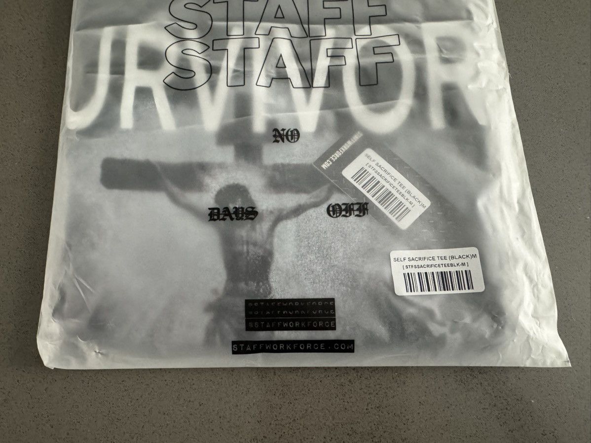 STAFF WORKFORCE STAFF WORKFORCE SELF SACRIFICE SURVIVORS GUILT TEE g59 ftp Size US M / EU 48-50 / 2 - 10 Thumbnail