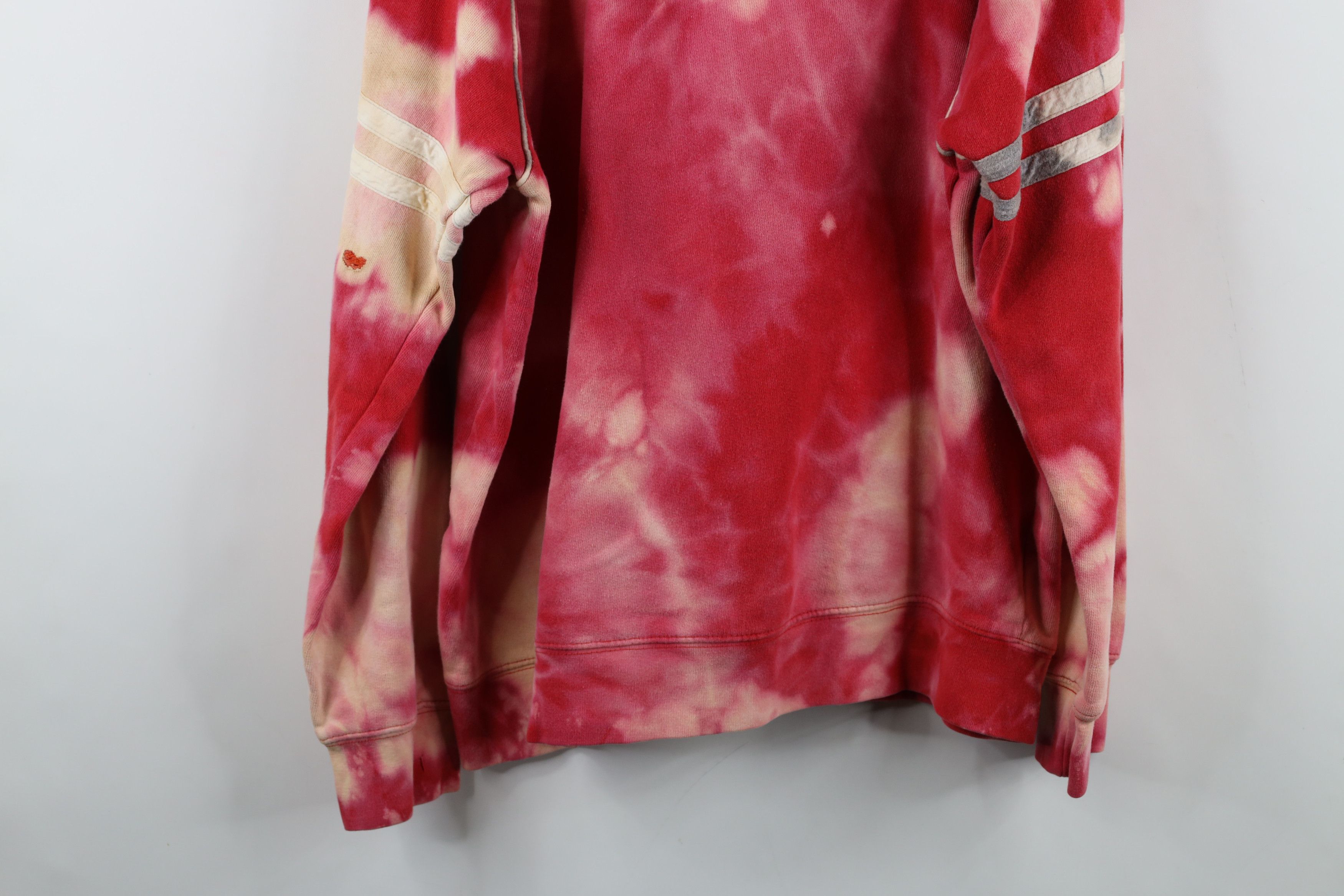 Nautica Vintage 90s Nautica Spell Acid Wash Hoodie Sweatshirt Red Size US M / EU 48-50 / 2 - 13 Thumbnail